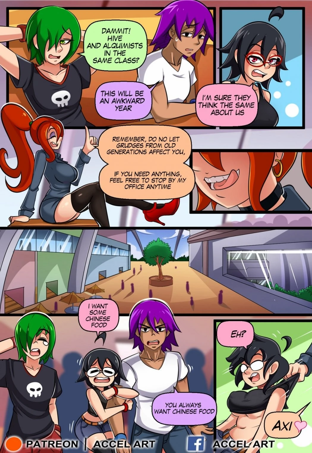 Axi Stories 2 - Back to School porn comic picture 10