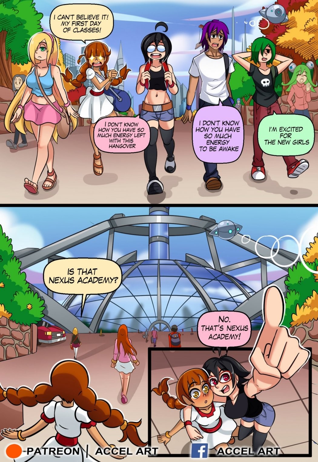 Axi Stories 2 - Back to School porn comic picture 4