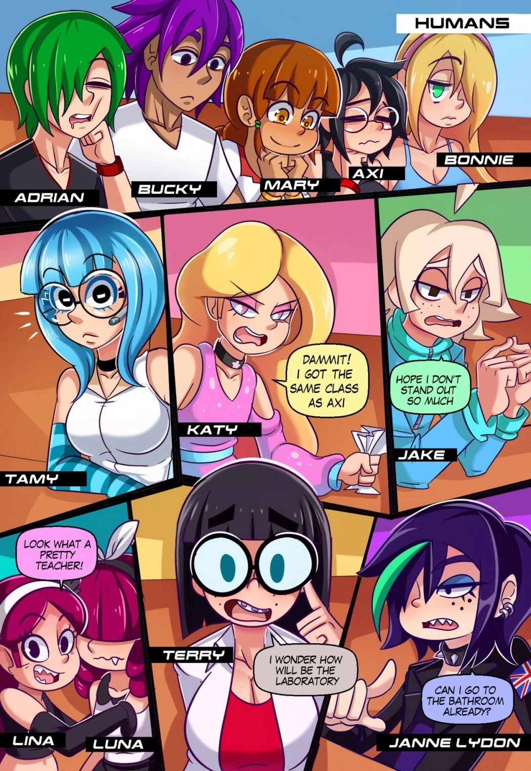 Axi Stories 2 - Back to School porn comic picture 7