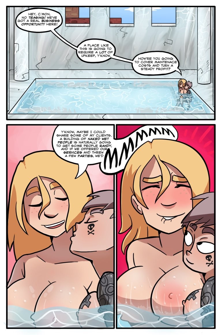 Bath Time porn comic picture 7