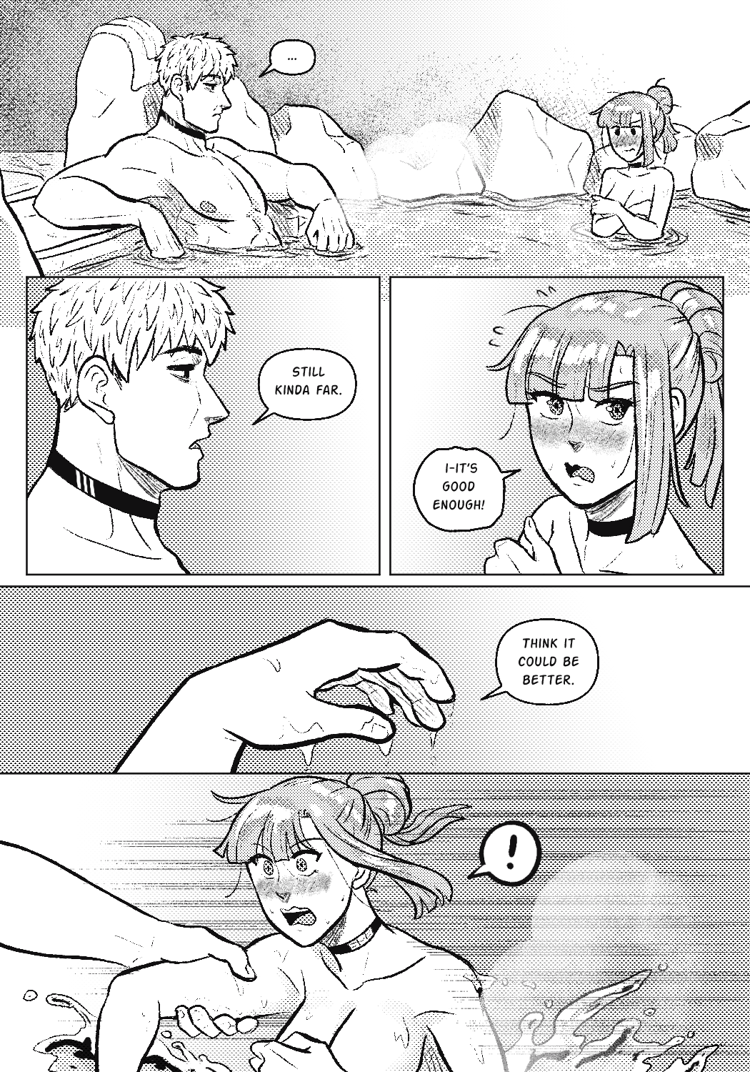 Bathing Ordeal porn comic picture 6
