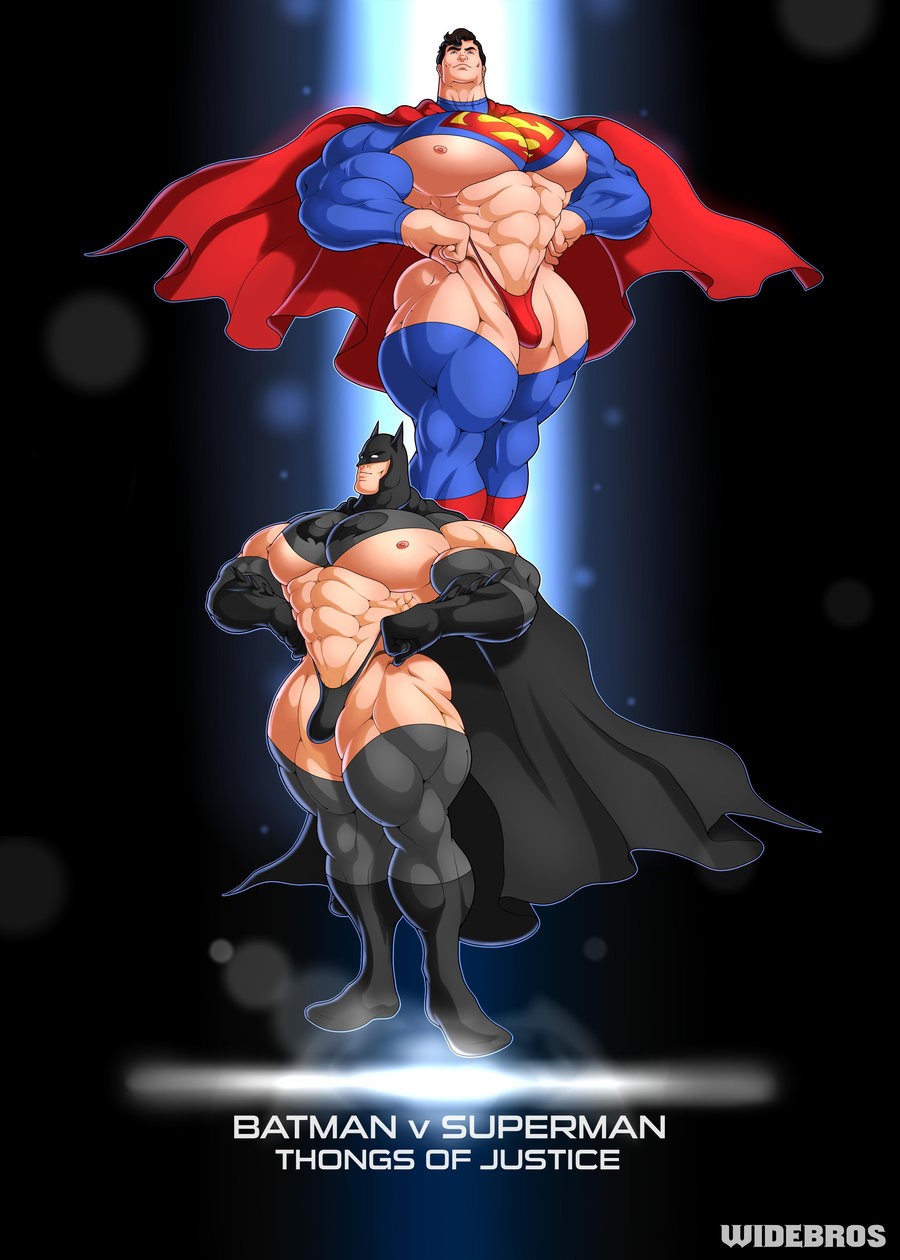 Batman v Superman – Thongs of Justice porn comic picture 1