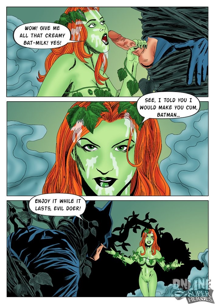 Batman vs Poison Ivy porn comic picture 6