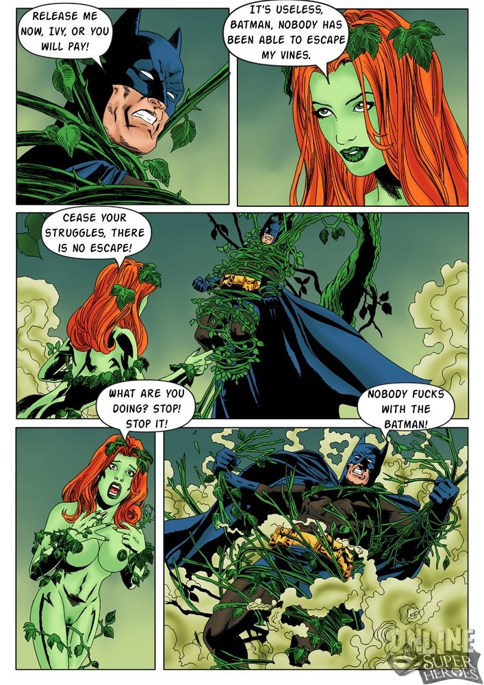 Batman vs Poison Ivy porn comic picture 7