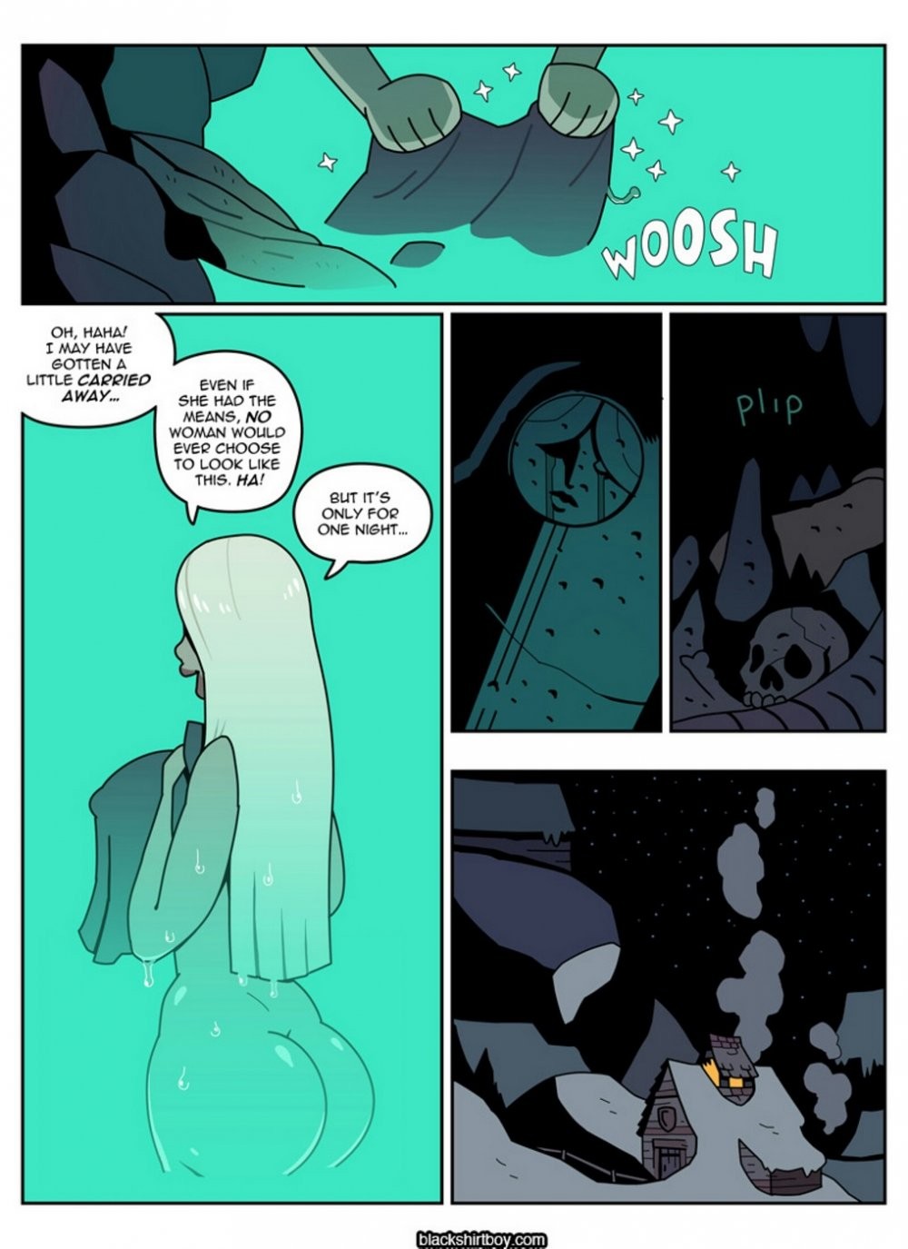Beyond The Moon Pool porn comic picture 13