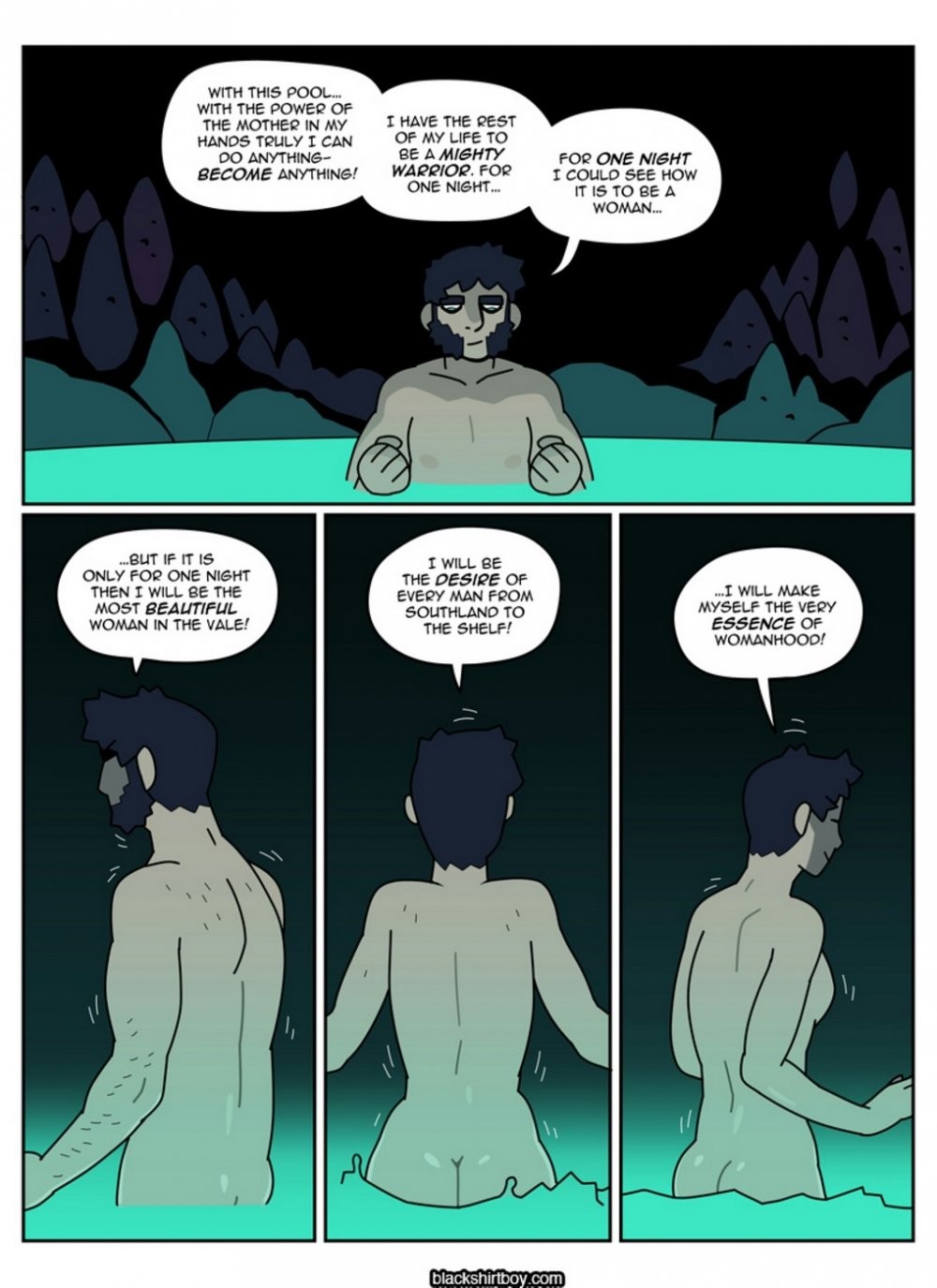 Beyond The Moon Pool porn comic picture 9