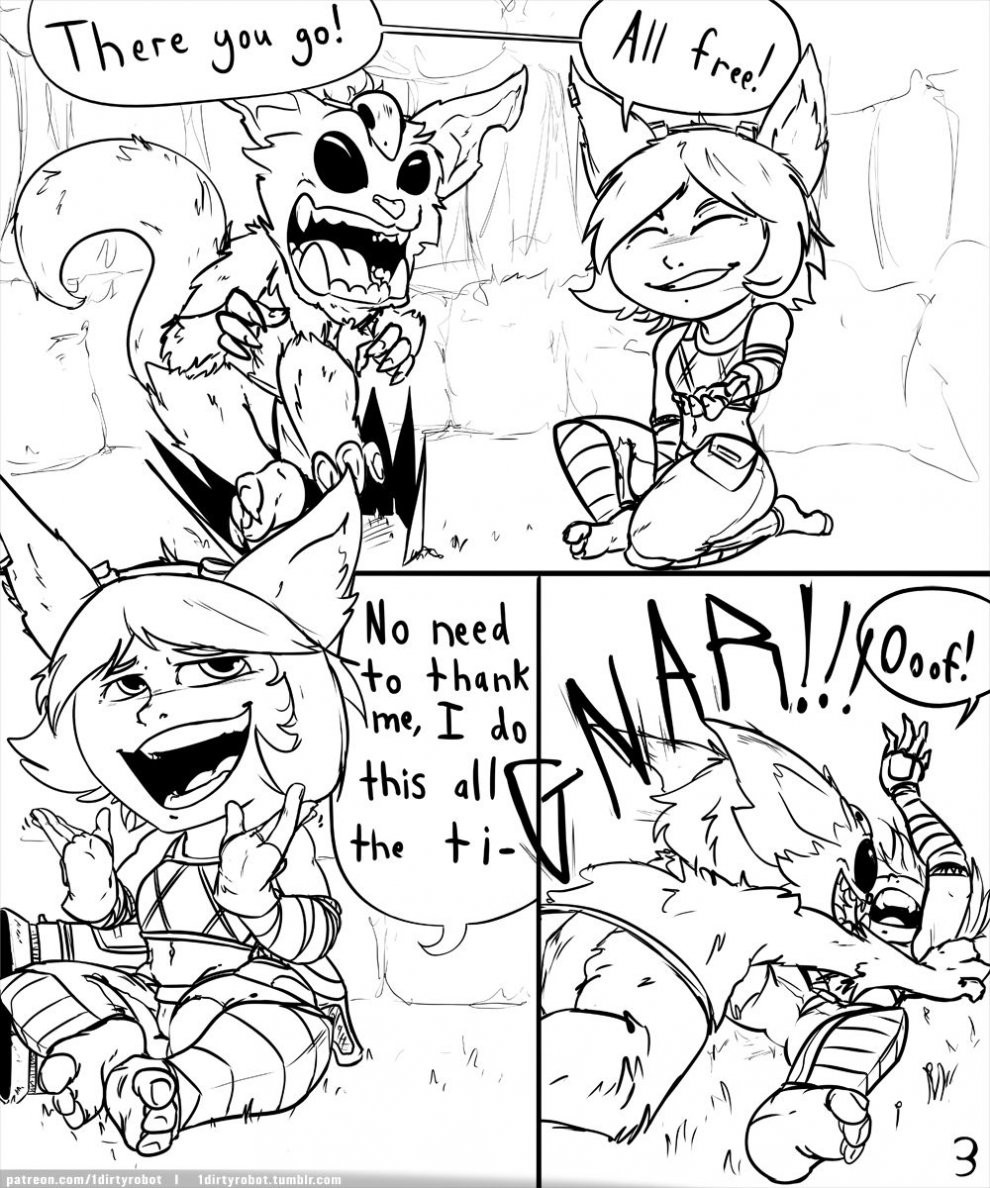 Big Trouble in Little Yordle porn comic picture 4