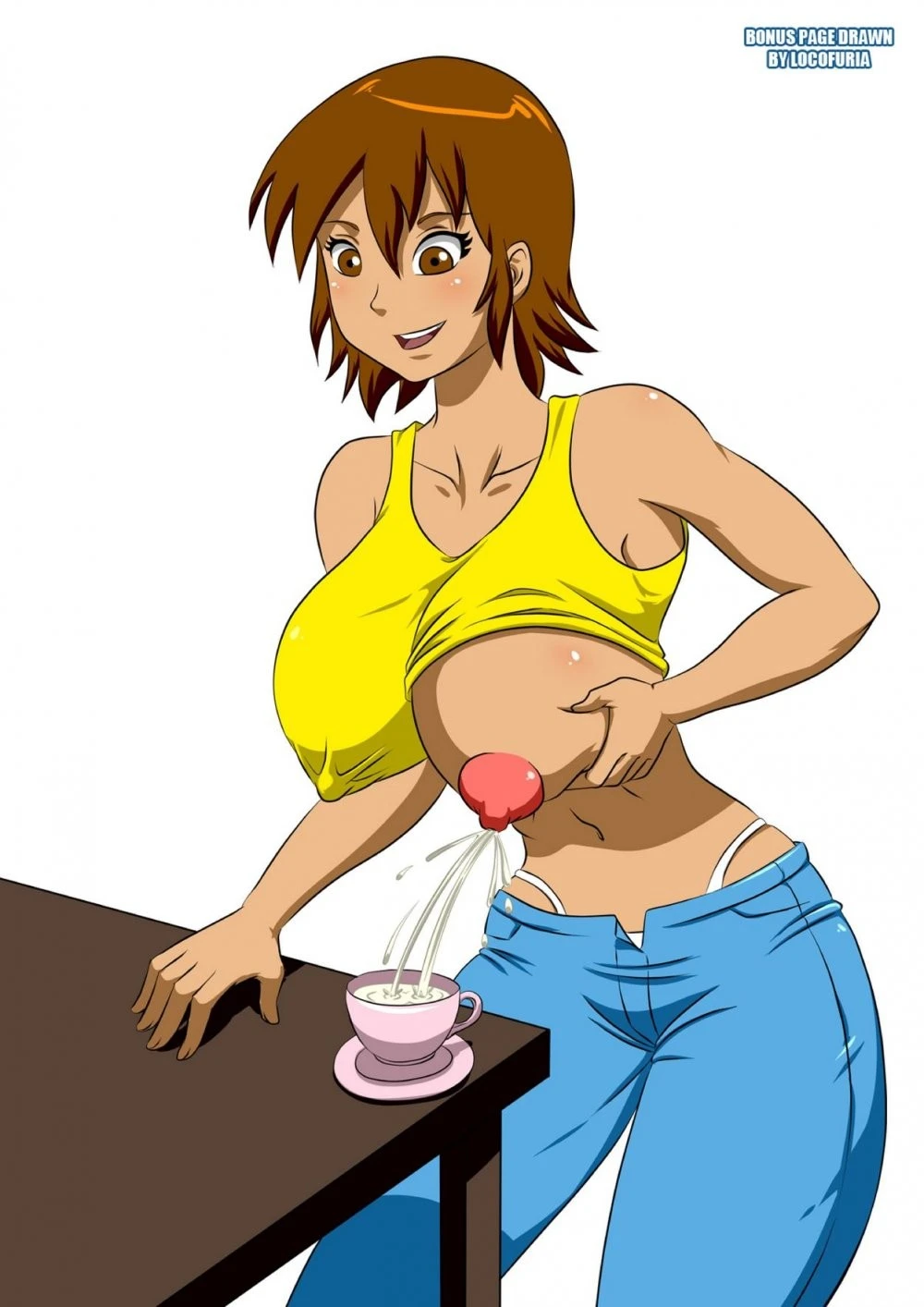 Bigger & Milkier porn comic picture 28