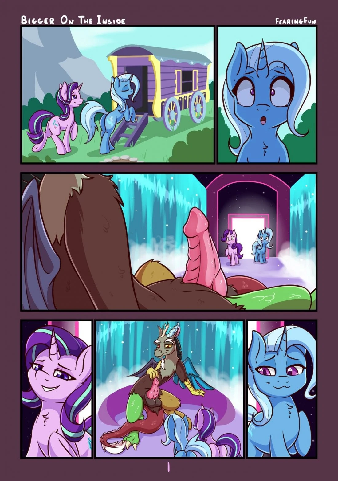 Bigger on the inside porn comic picture 1