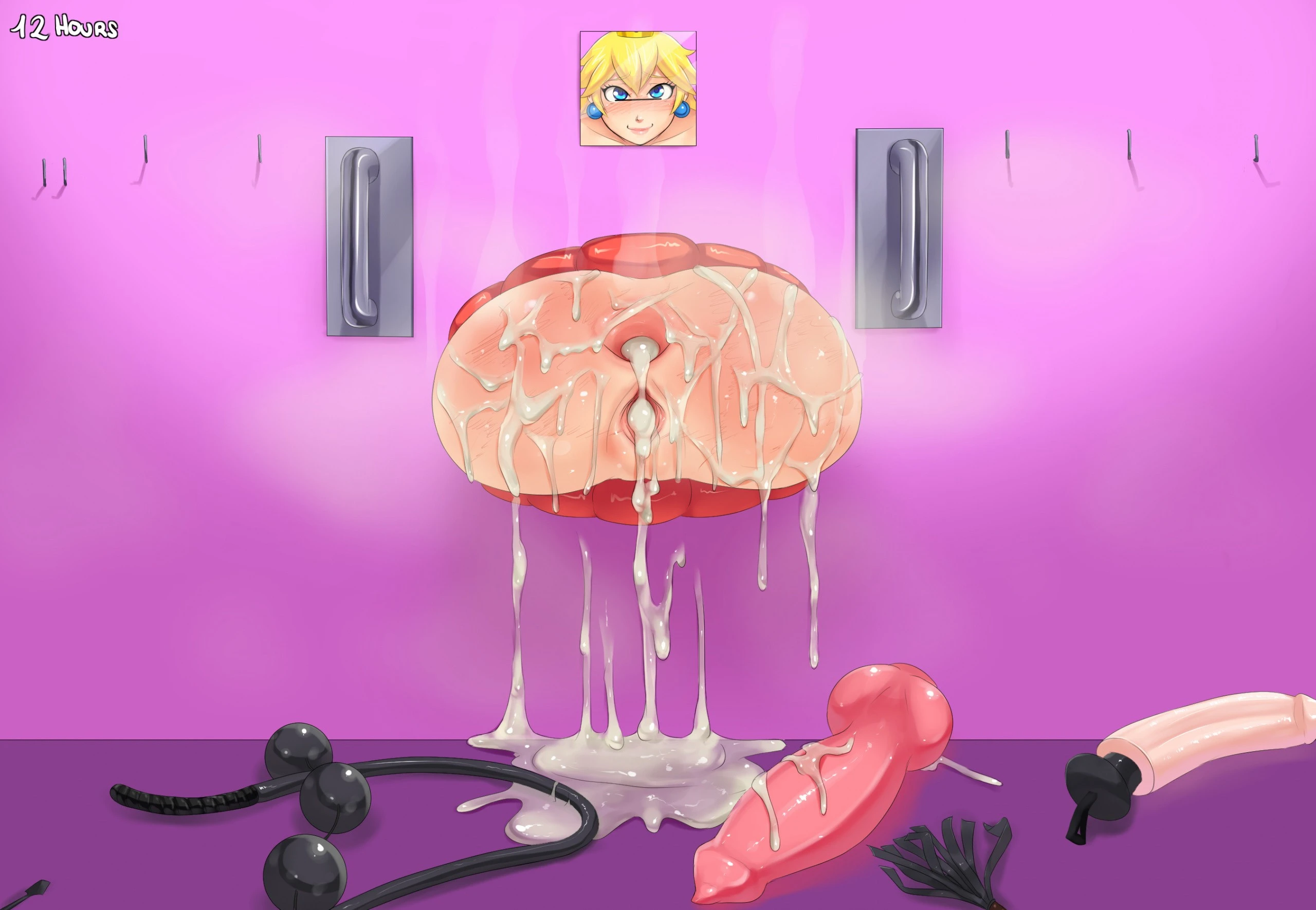 Bitchy Peach porn comic picture 28