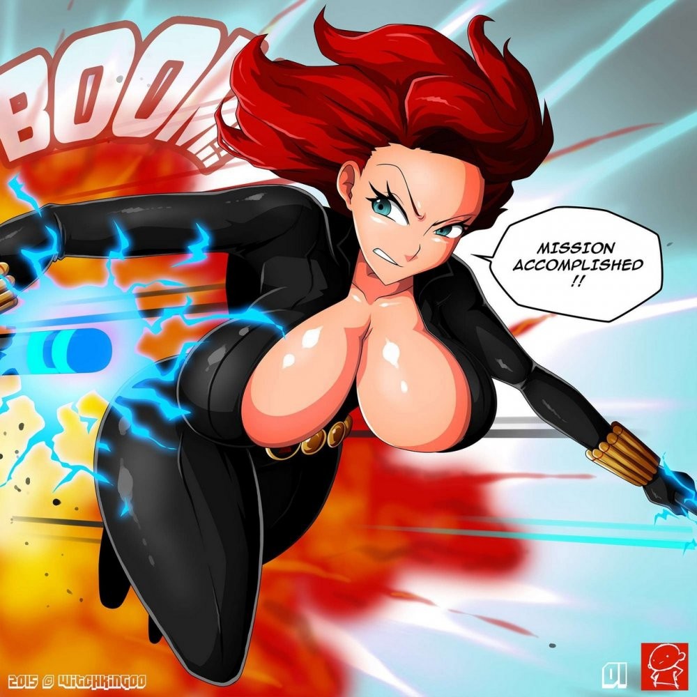 Black Widow porn comic picture 2
