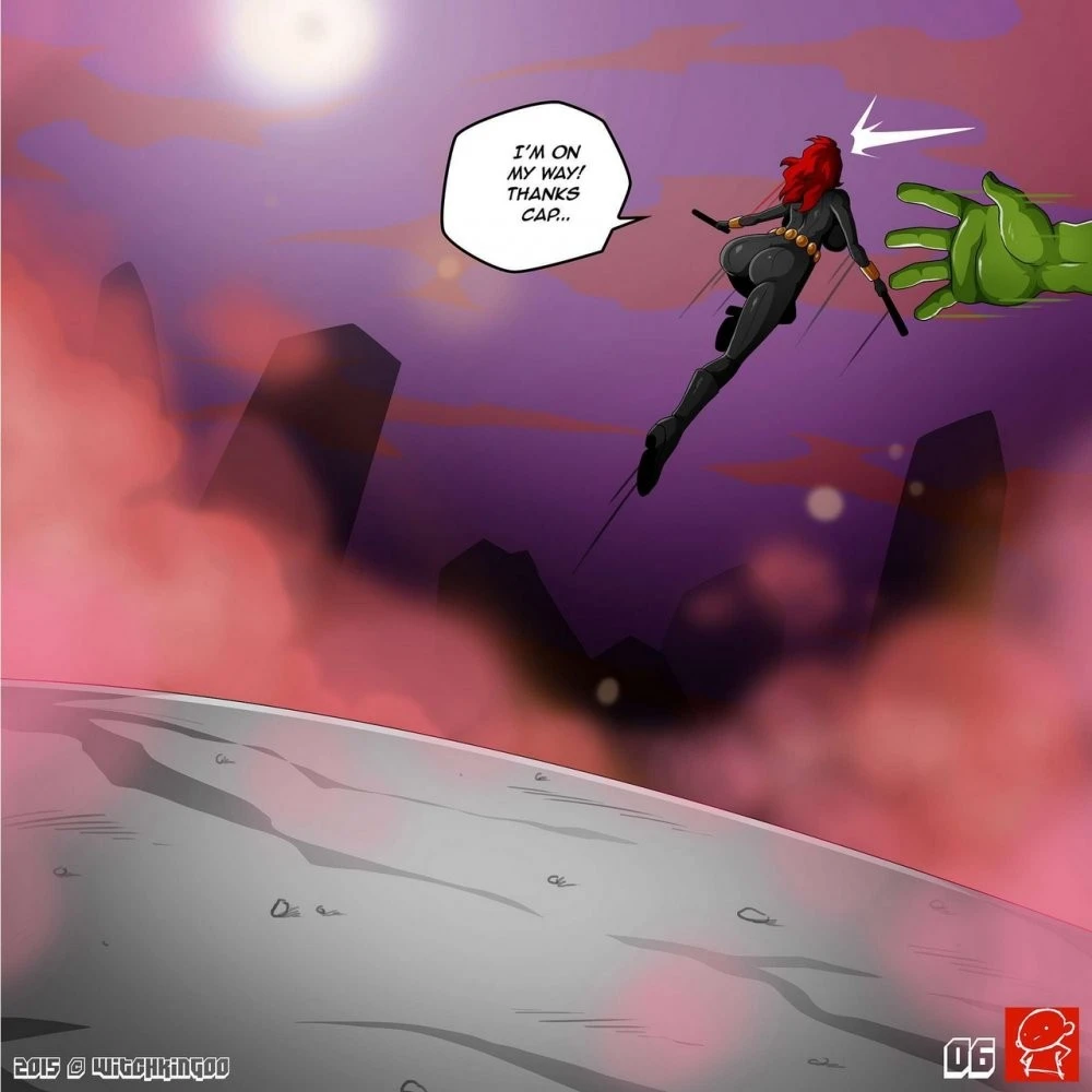 Black Widow porn comic picture 7