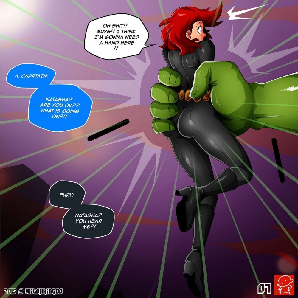 Black Widow porn comic picture 8