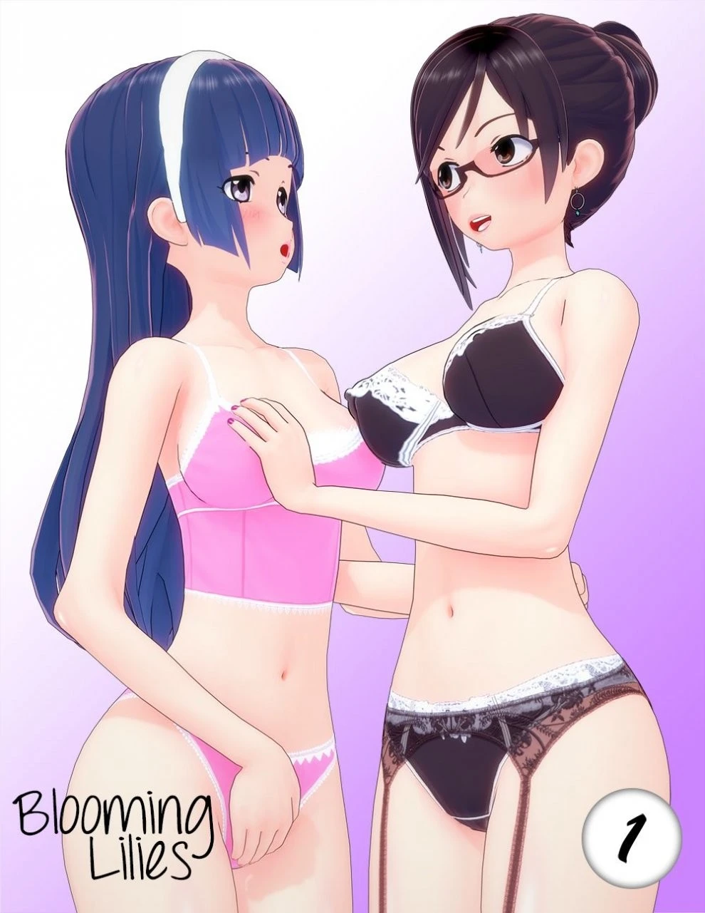 Blooming Lilies porn comic picture 1