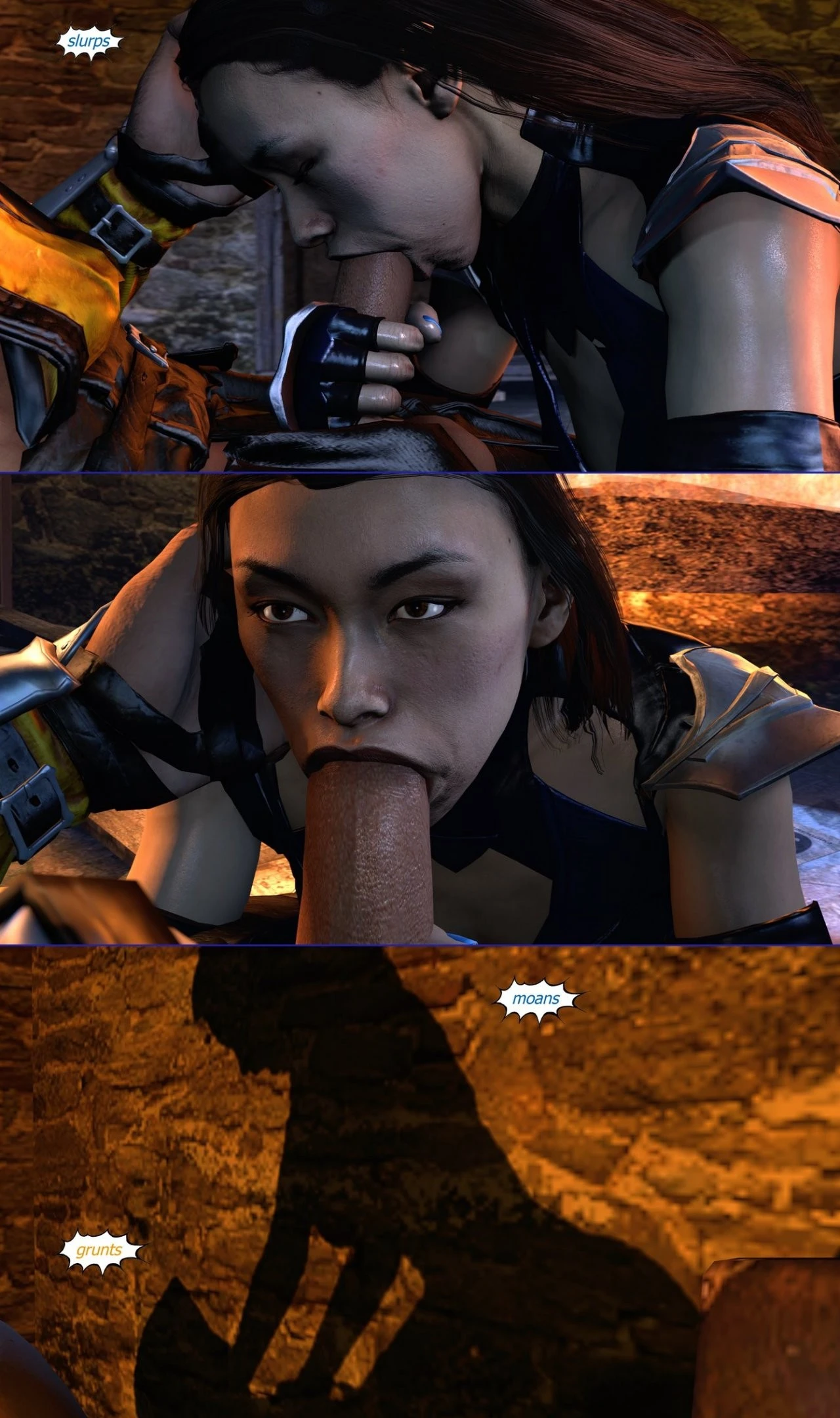 Blue Flames porn comic picture 13