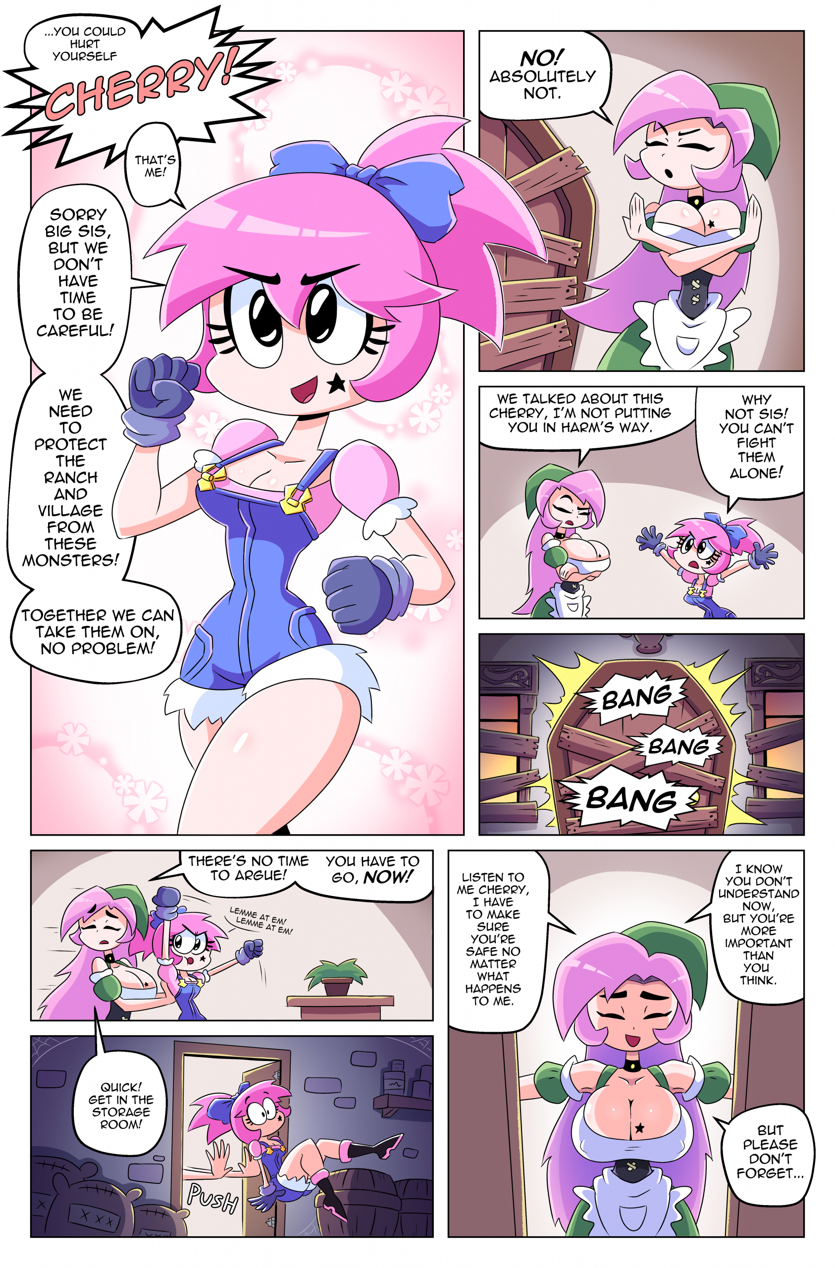 Booby Quest 1-4 porn comic picture 140