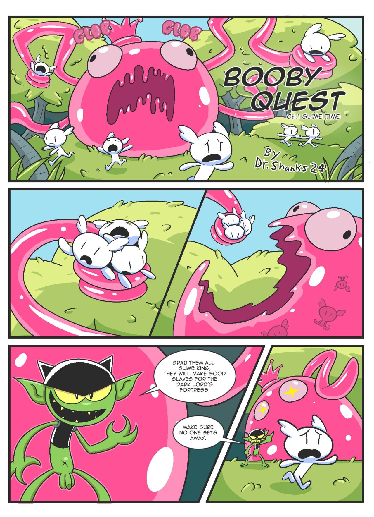 Booby Quest 1-4 porn comic picture 2