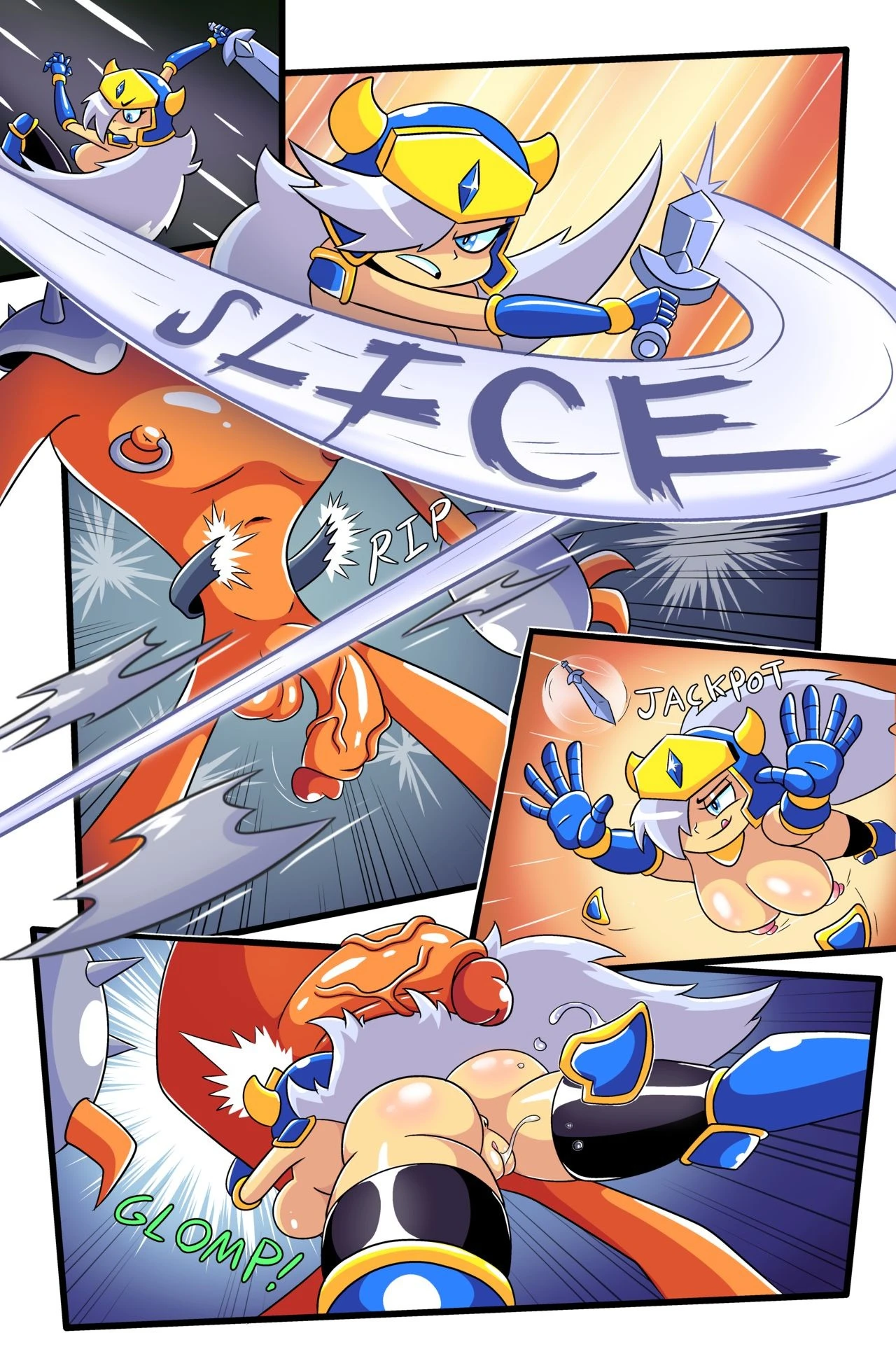 Booby Quest 1-4 porn comic picture 55