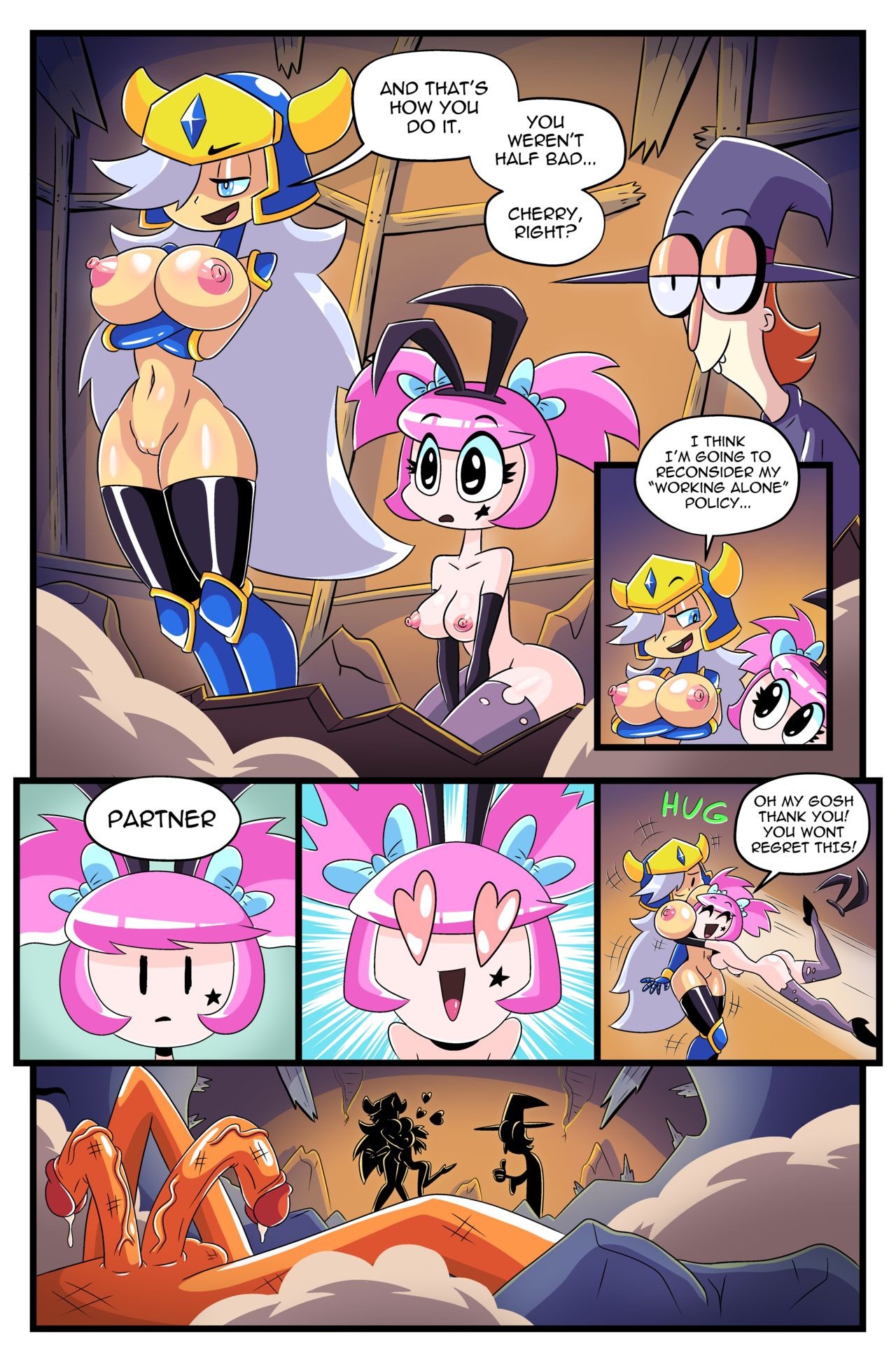 Booby Quest 1-4 porn comic picture 70