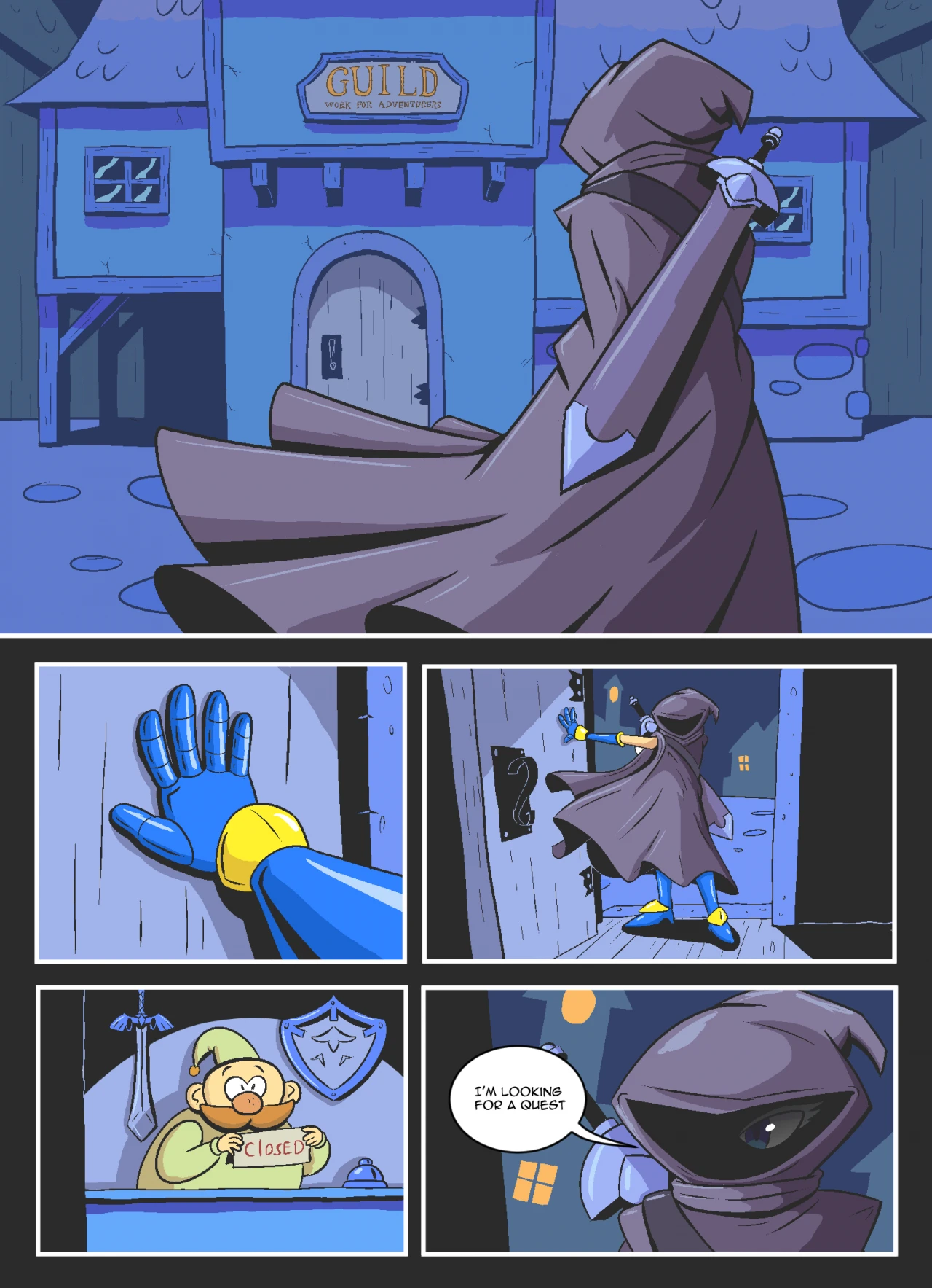 Booby Quest porn comic picture 1
