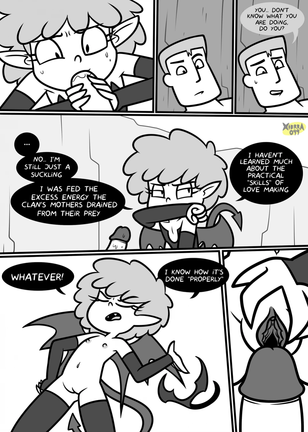 Bright Darkness-A Knight's Glory porn comic picture 10