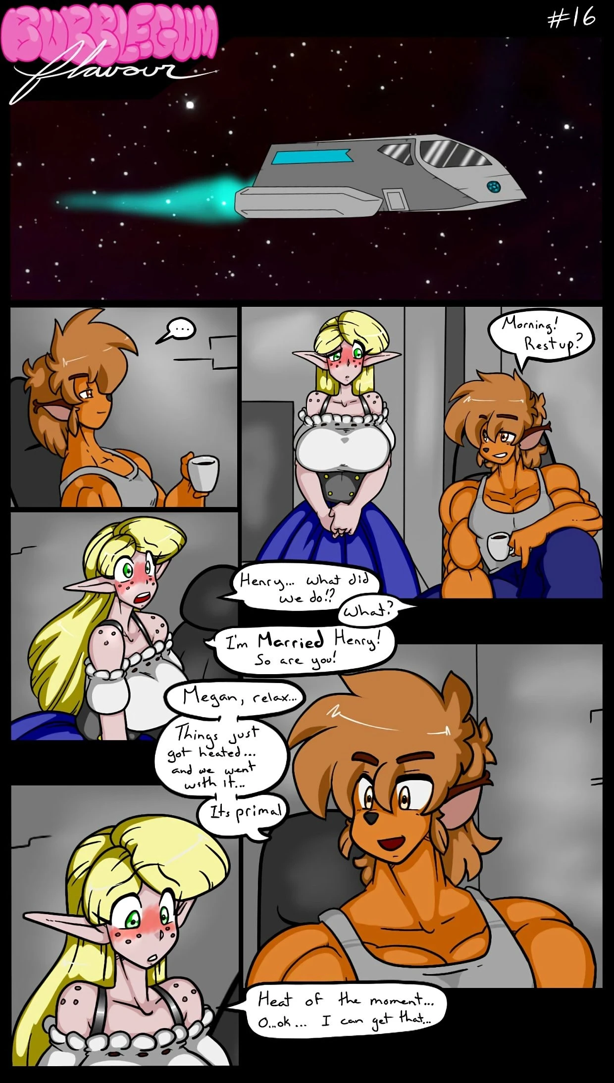 Bubblegum Flavour: Megan and Henry porn comic picture 16