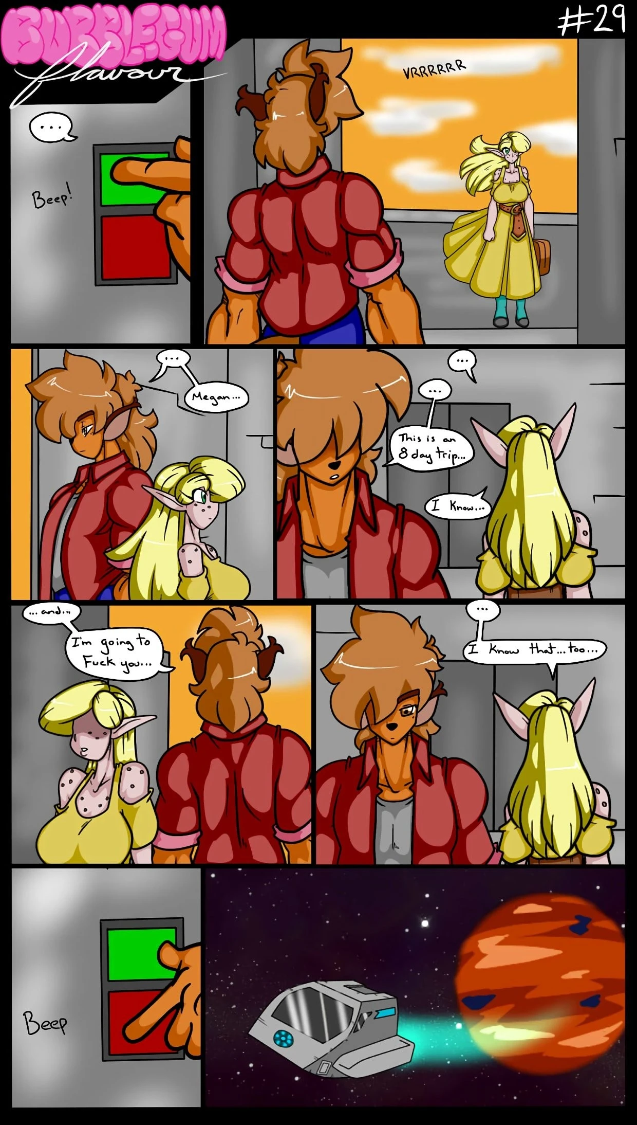 Bubblegum Flavour: Megan and Henry porn comic picture 29
