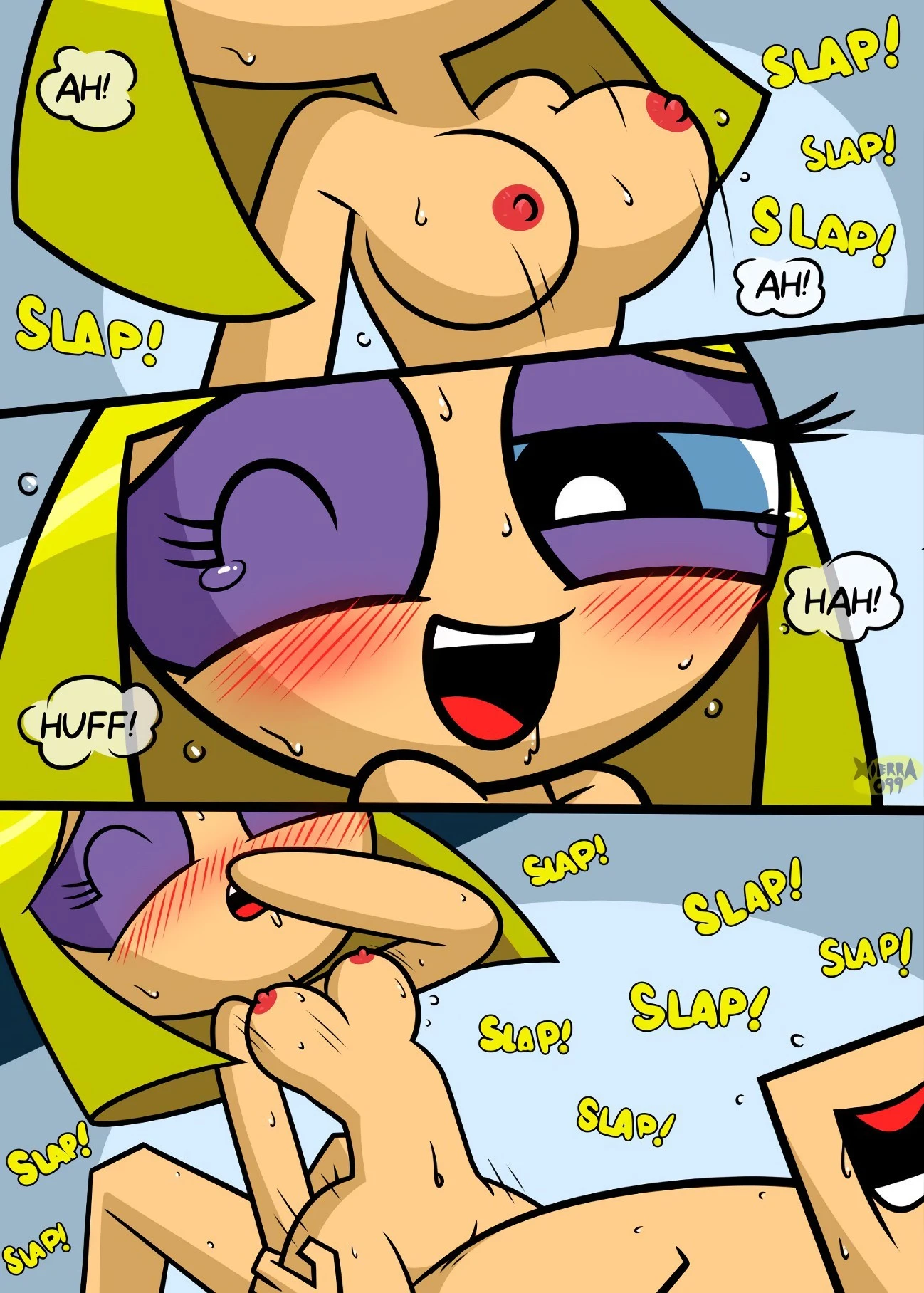 Bubbles' Glee porn comic picture 28