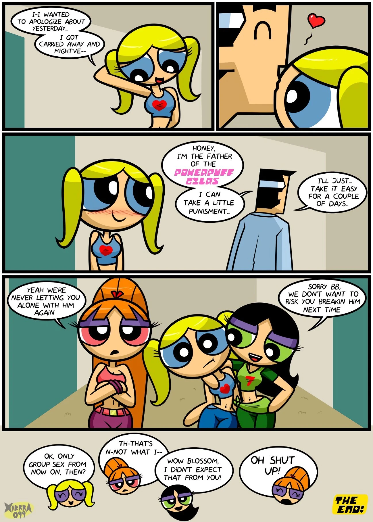 Bubbles' Glee porn comic picture 42