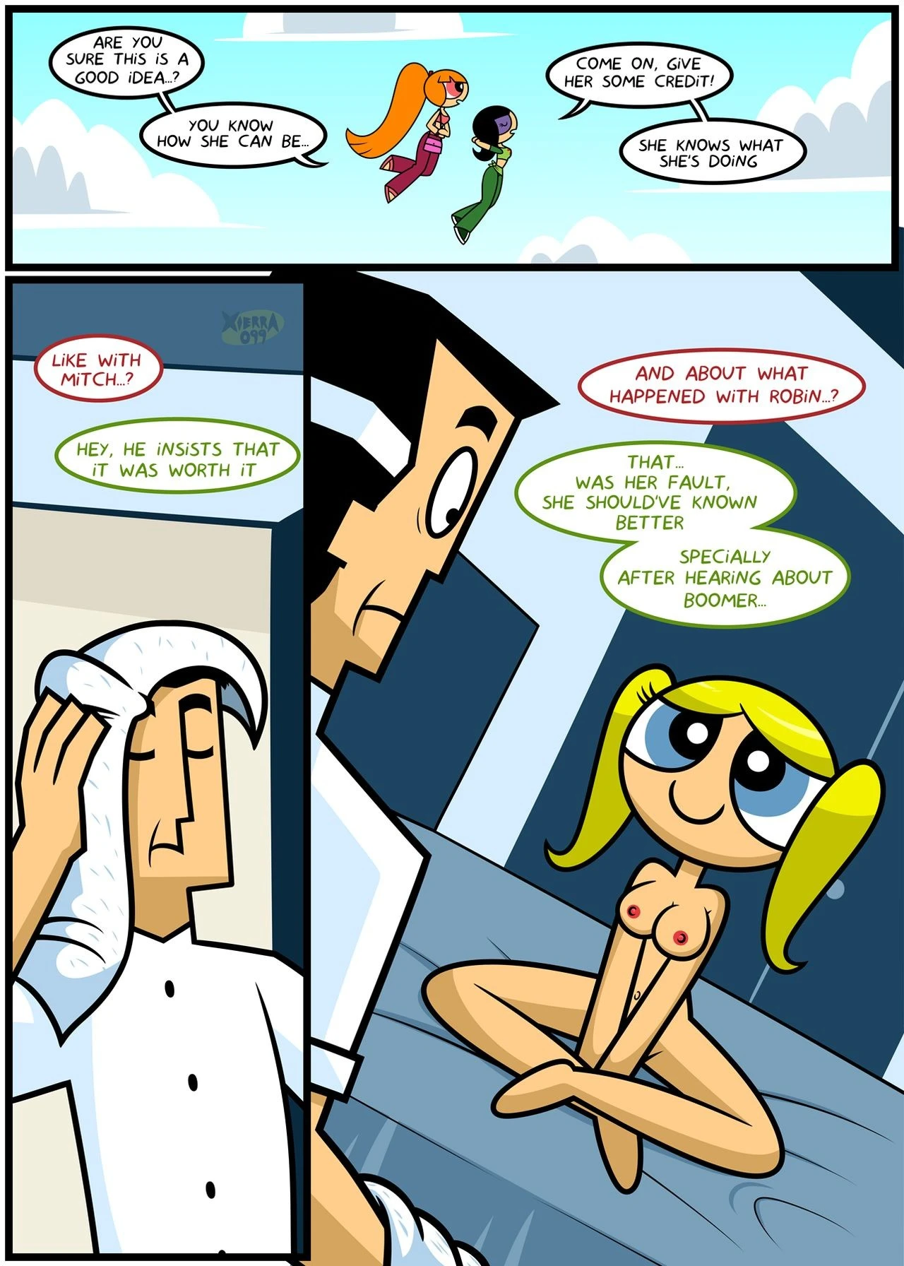 Bubbles' Glee porn comic picture 7