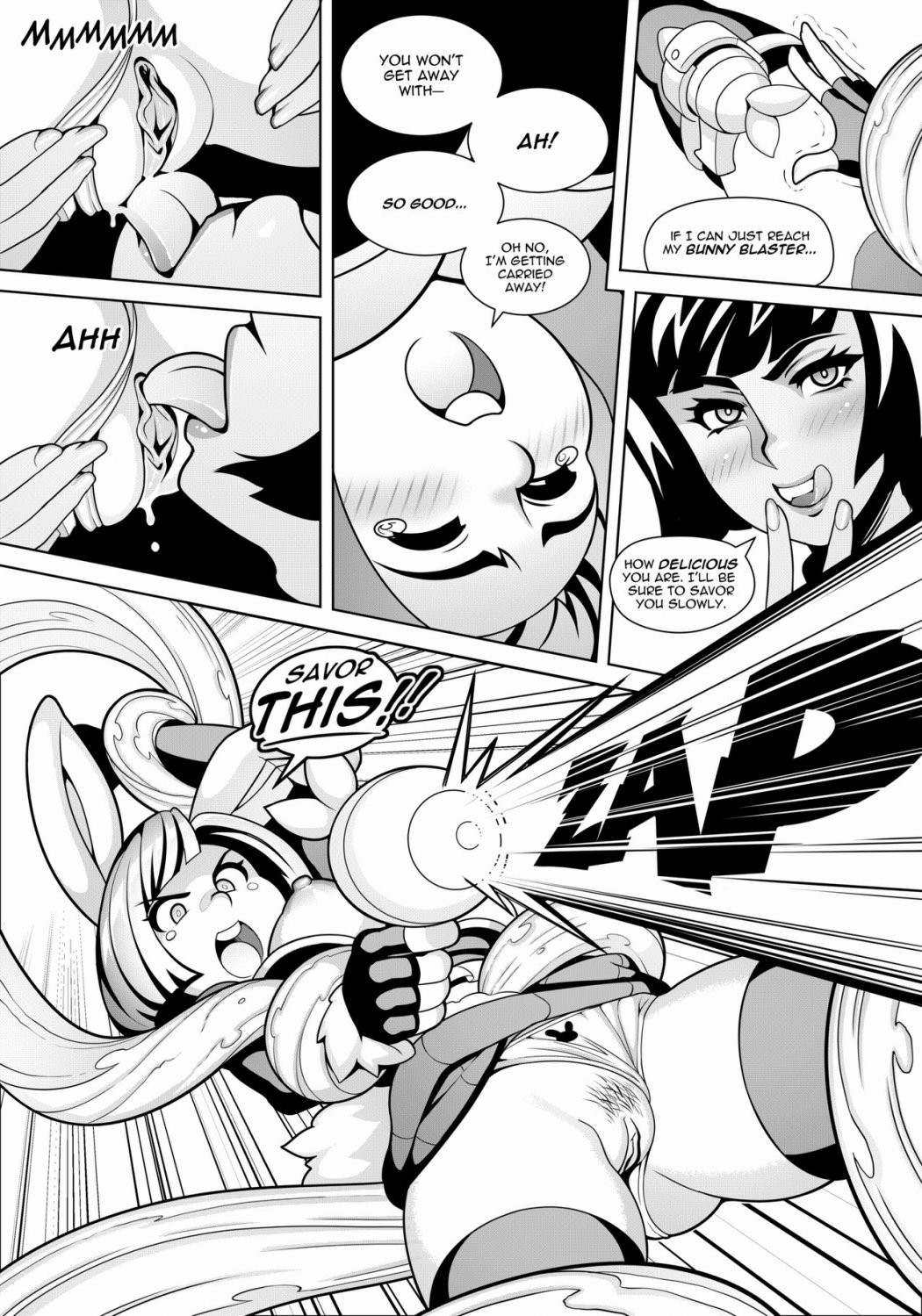 Bunny and Carrot porn comic picture 6