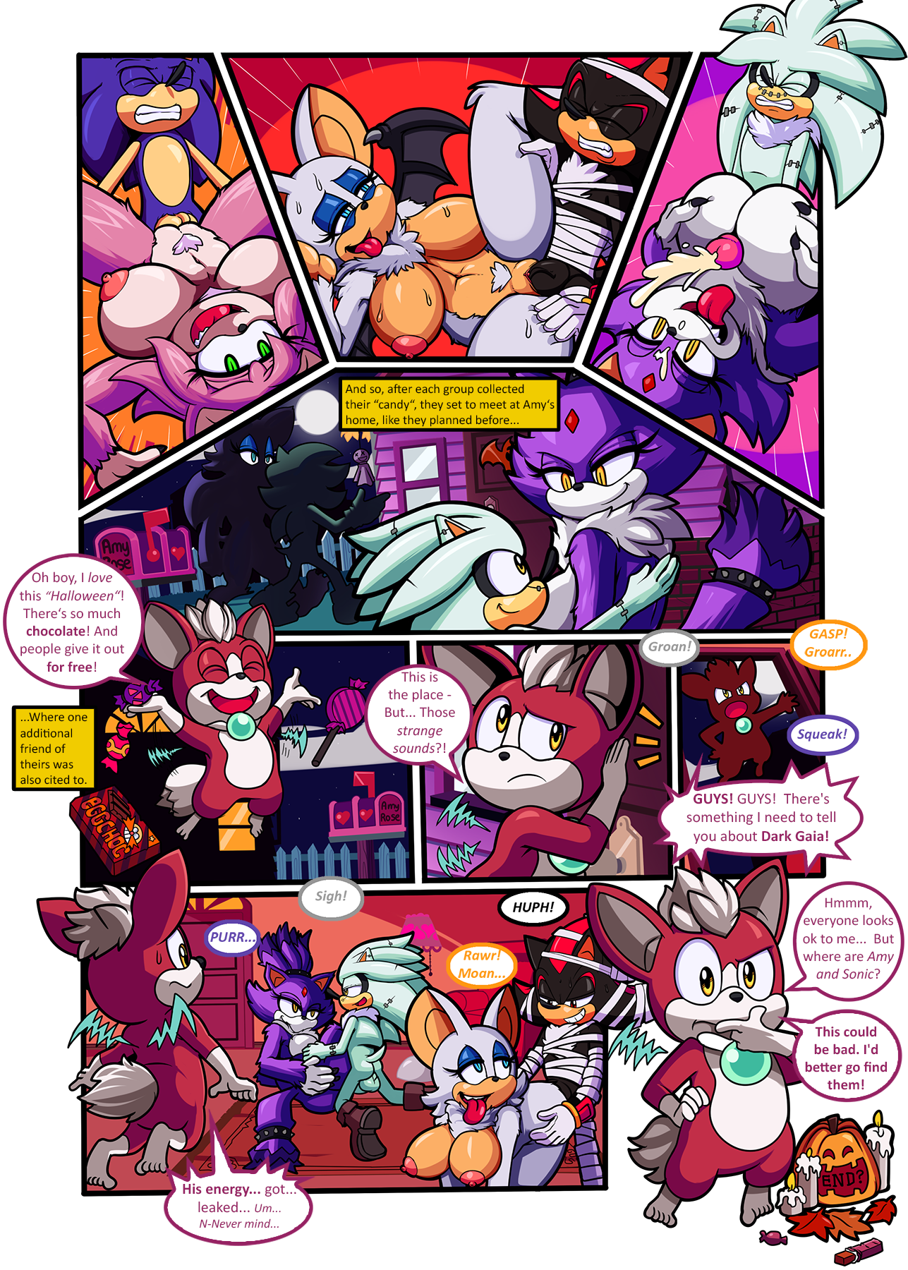 Calloween - A Sonic Unleashed Special porn comic picture 6
