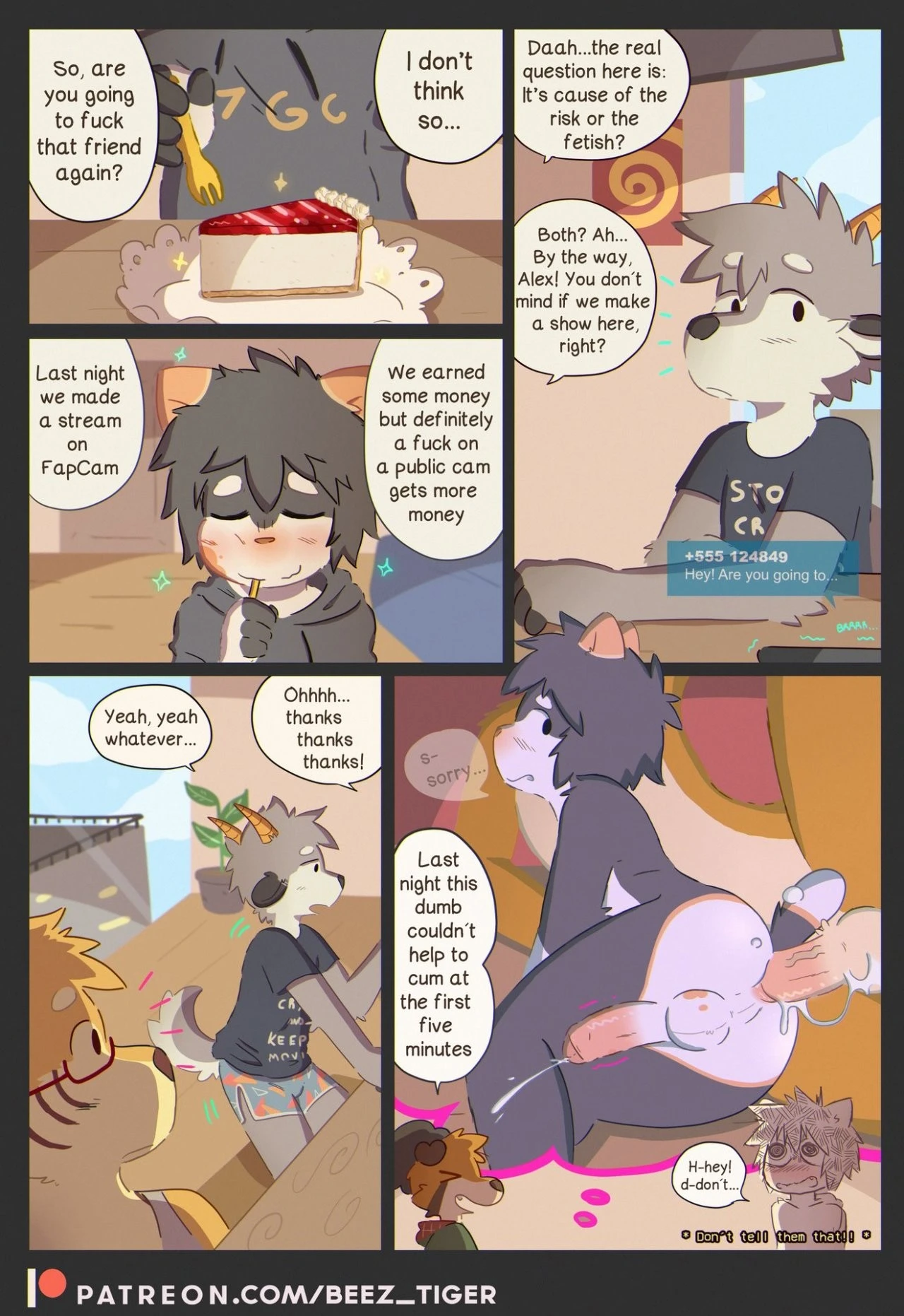 Cam Friends Chapter 2 porn comic picture 5