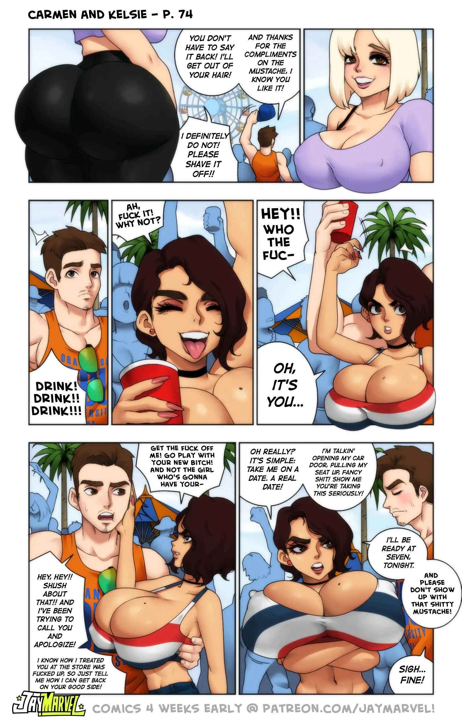 Carmen x Kelsie porn comic picture 76