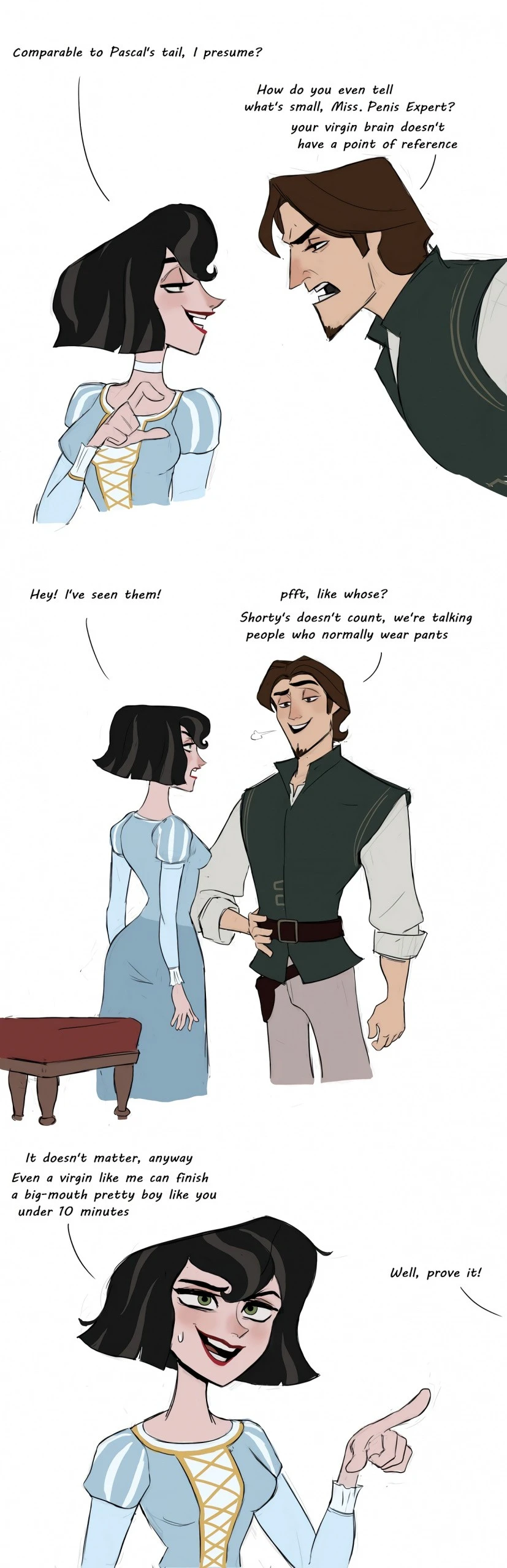 Cassandra porn comic picture 3