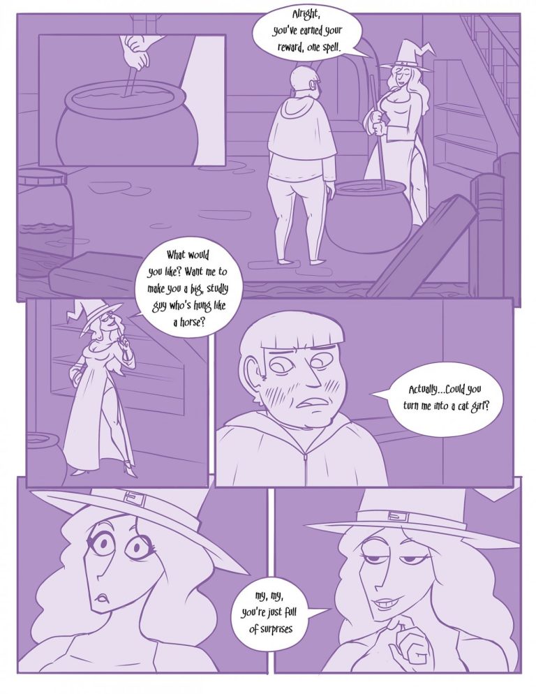 Cat in the Bag porn comic picture 1