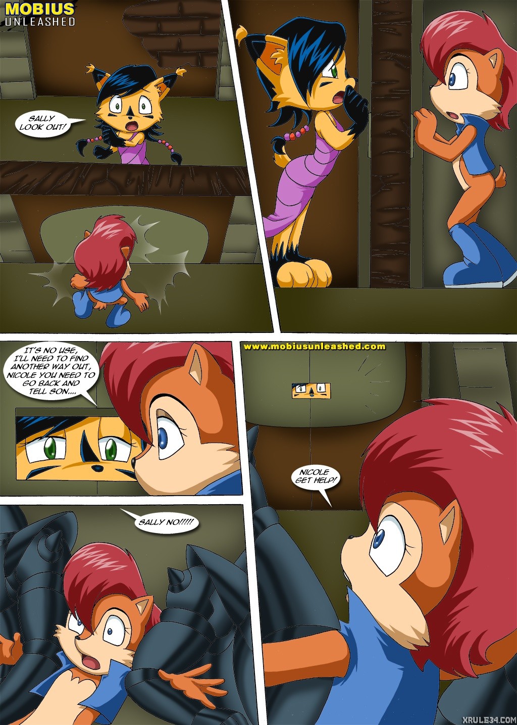 Caught by the Tail porn comic picture 3