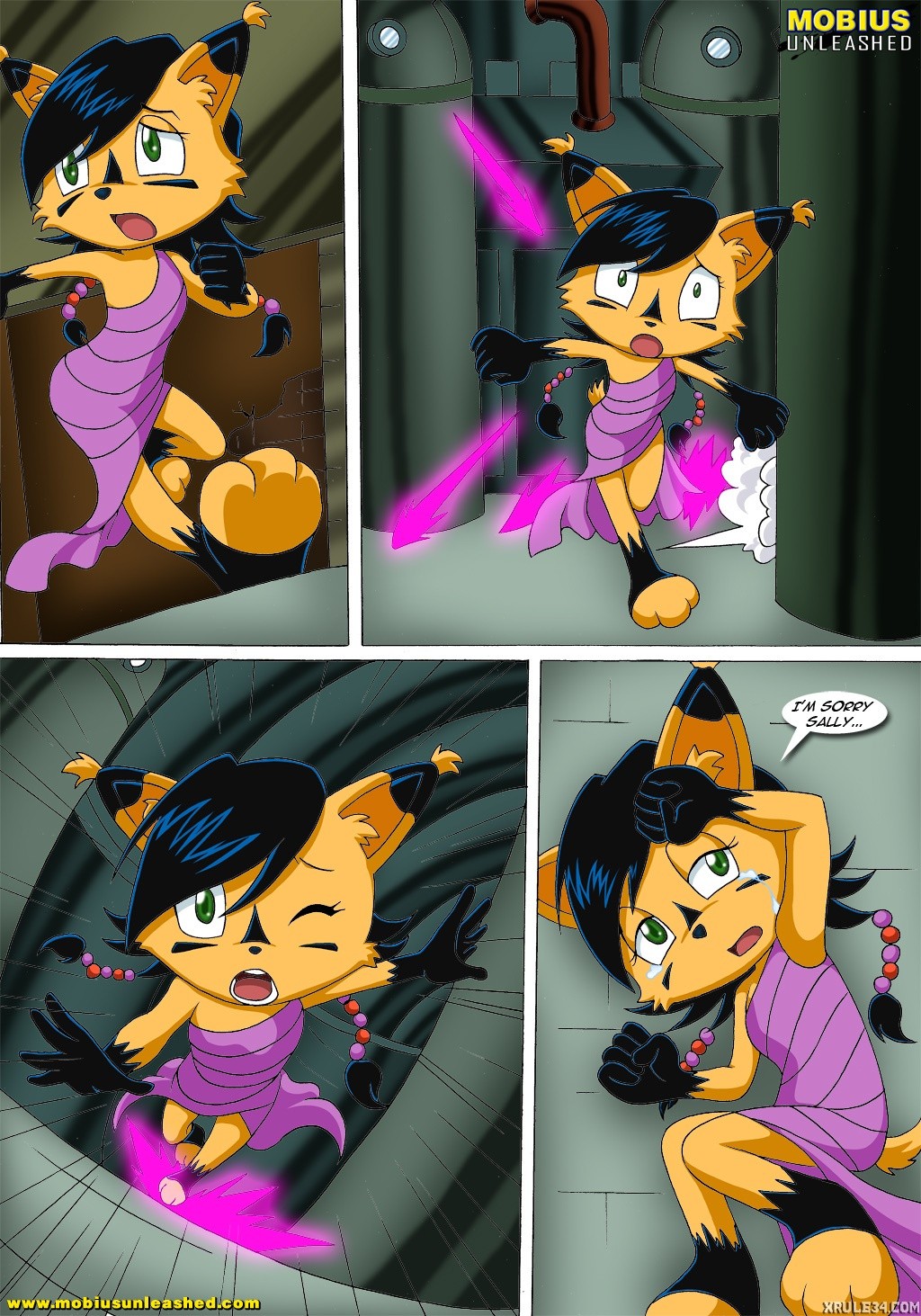 Caught by the Tail porn comic picture 4