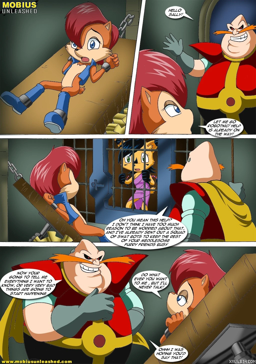 Caught by the Tail porn comic picture 5