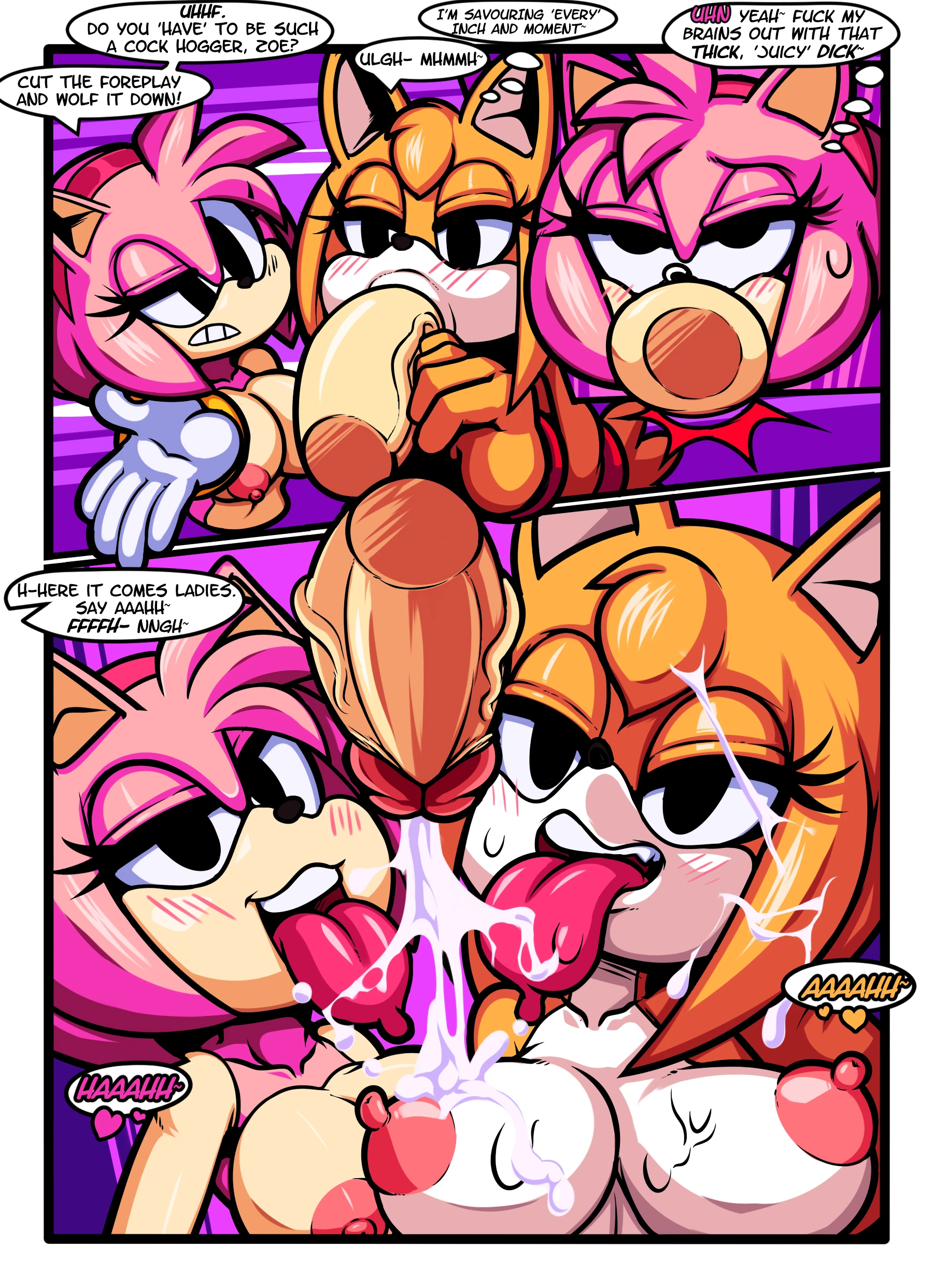 Chaotix Boom porn comic picture 11