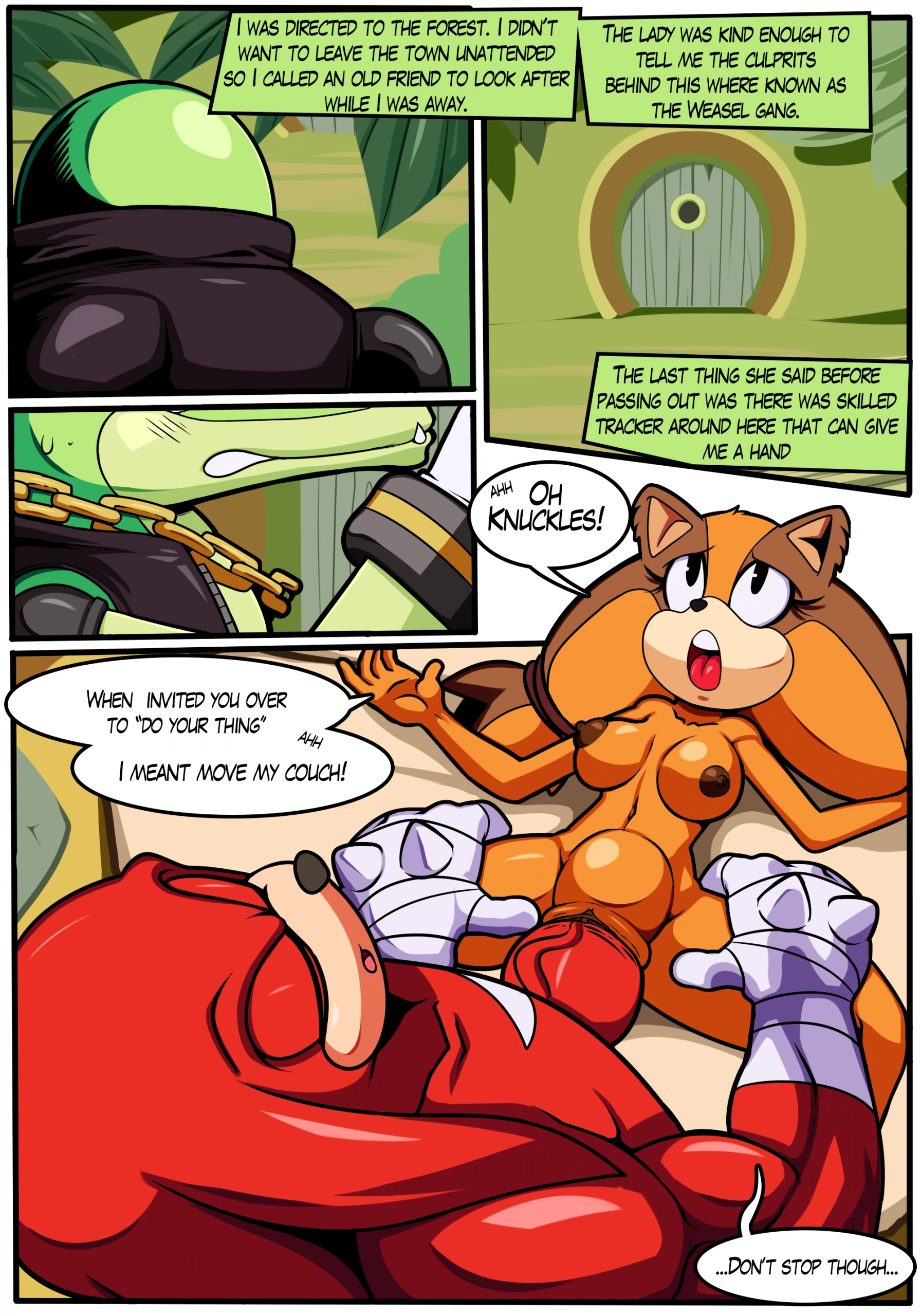 Chaotix Boom porn comic picture 4