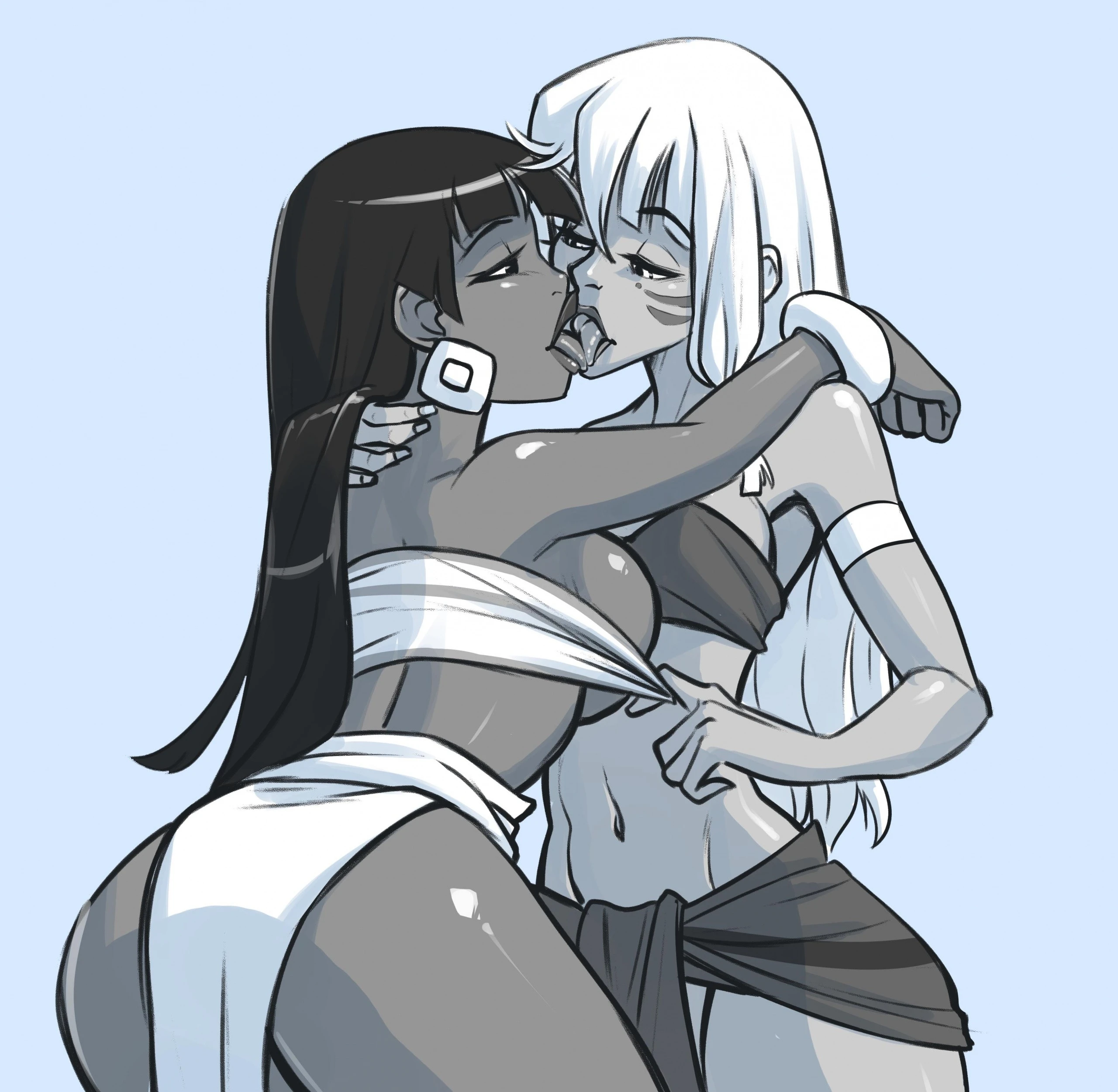 Chel x Kida porn comic picture 1