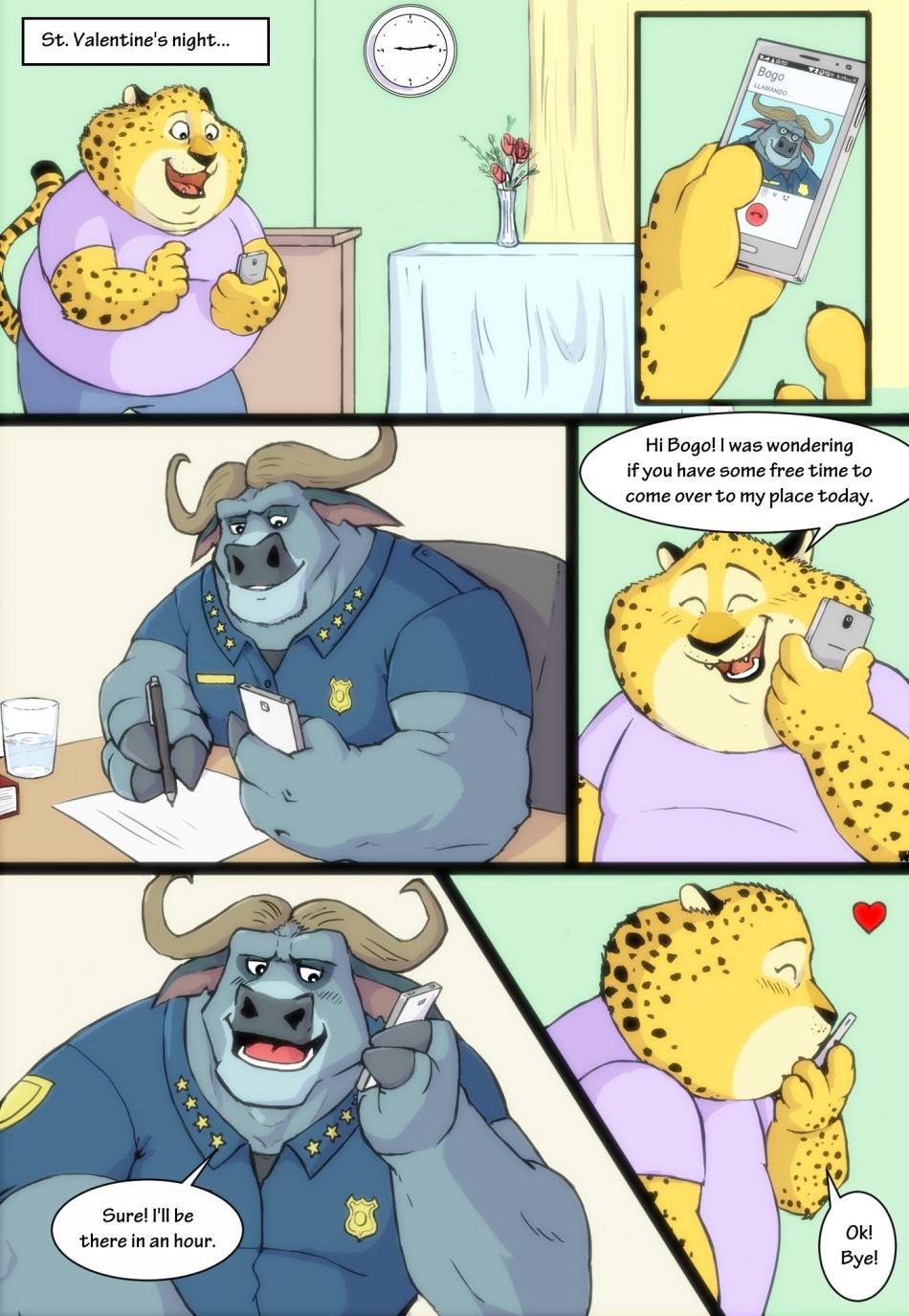 Zootopia nick porn comic blowjob bogo and clawhauser rule 34
