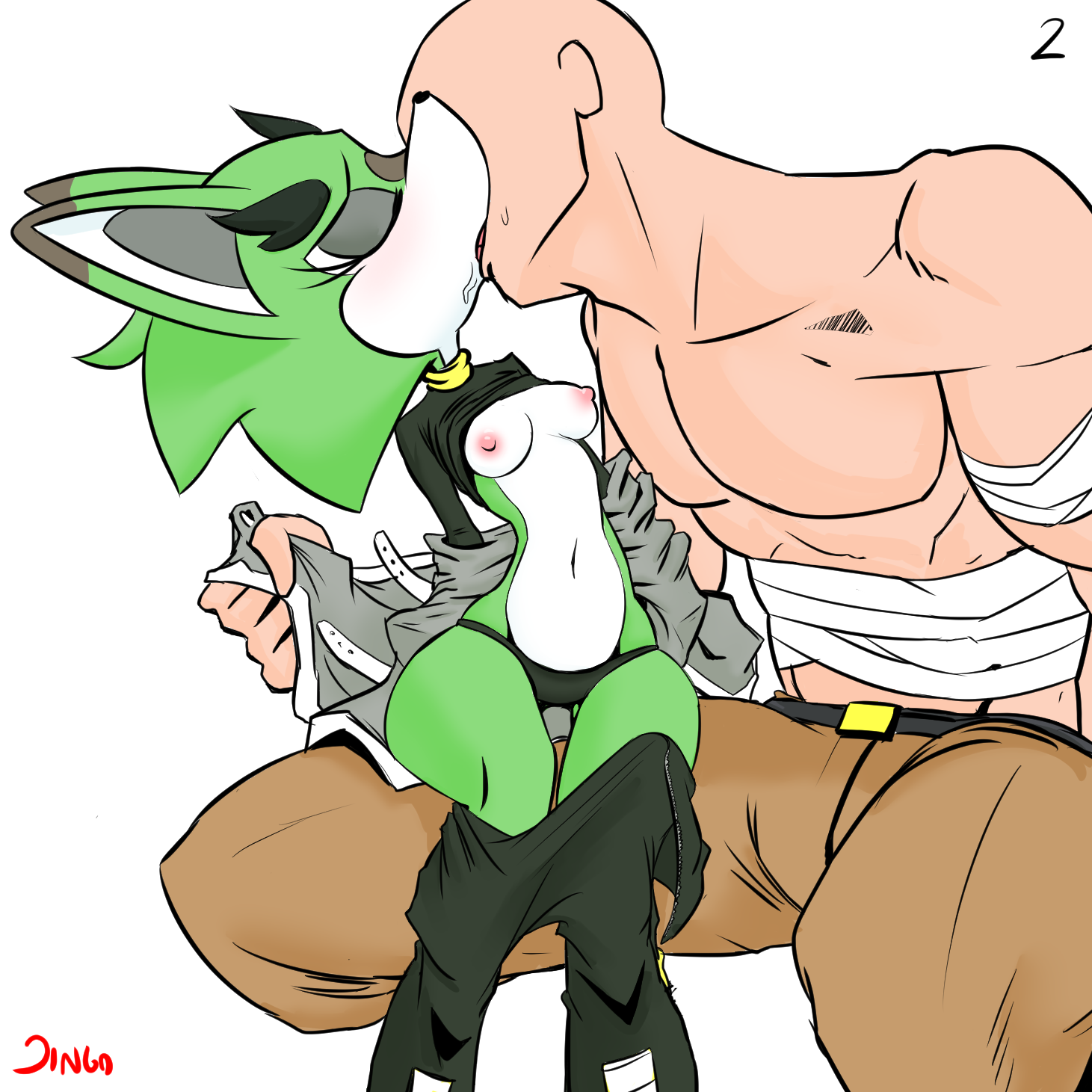 Clove the Pronghorn porn comic picture 2