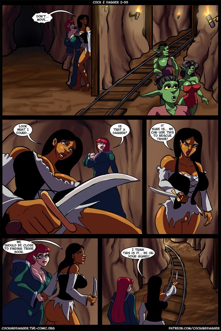 Cock and Dagger 2 porn comic picture 21