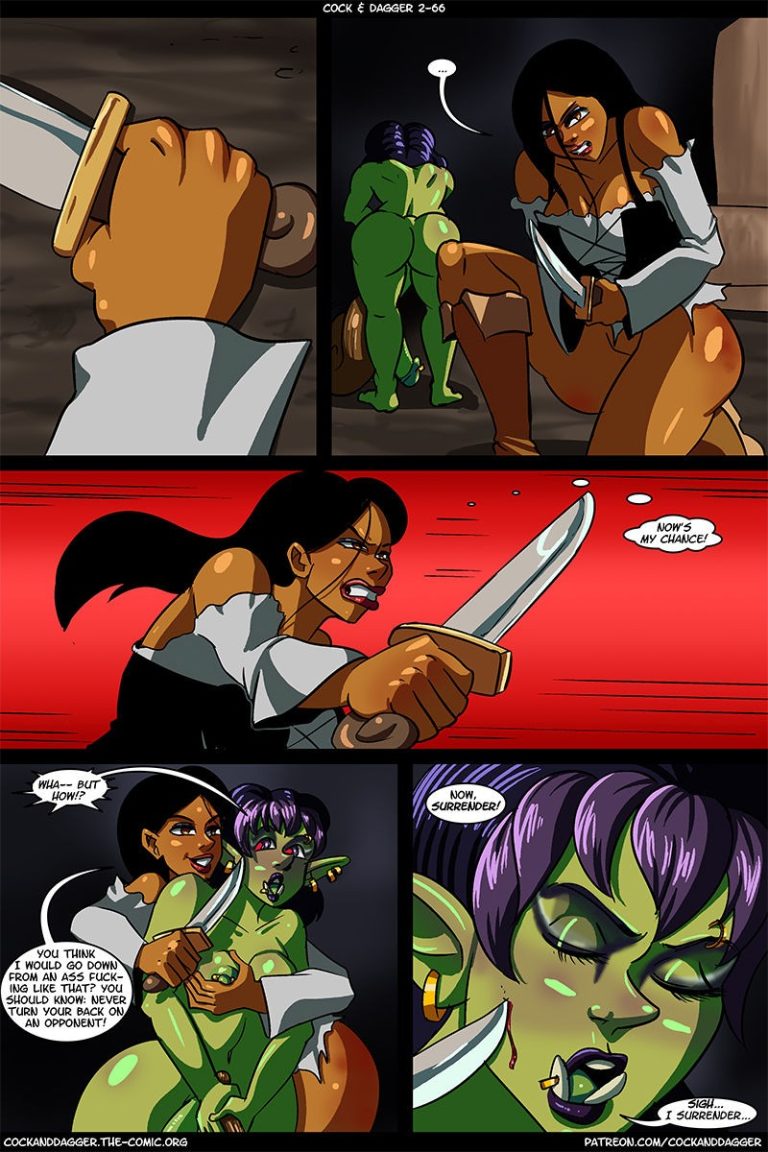 Cock and Dagger 2 porn comic picture 32
