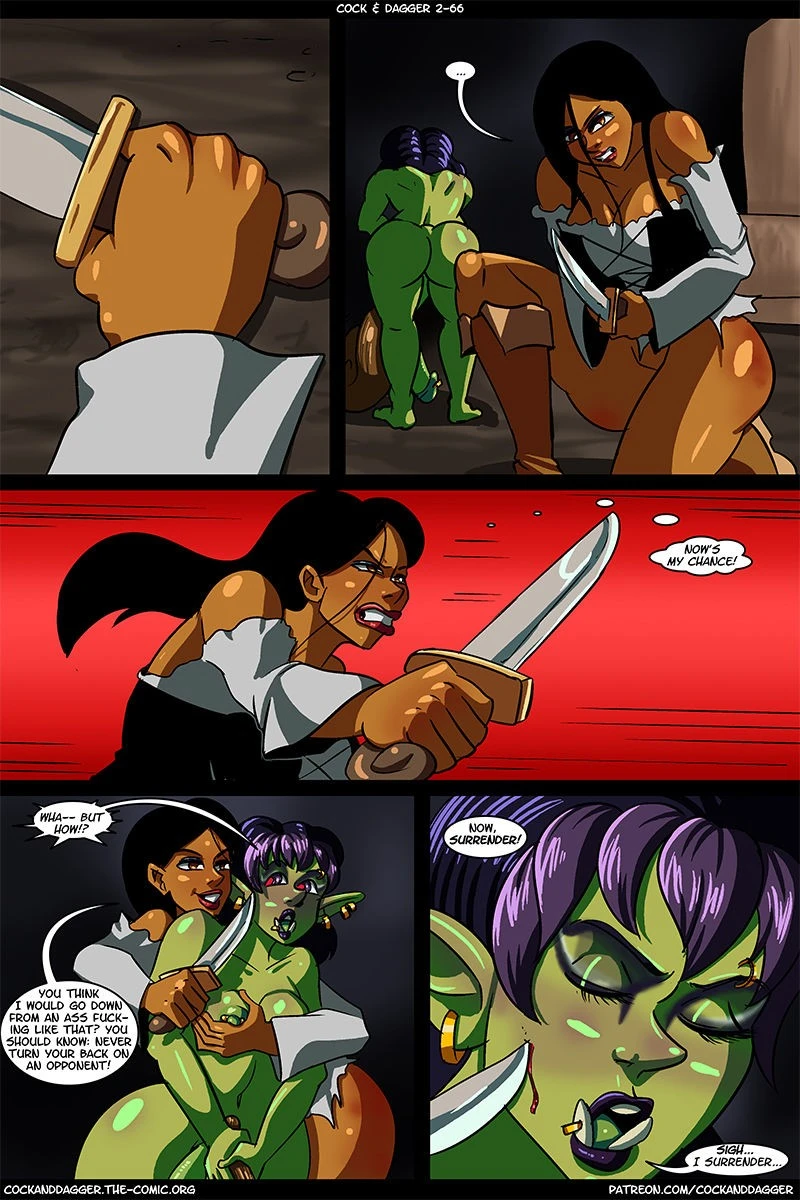Cock and Dagger 2 porn comic picture 32
