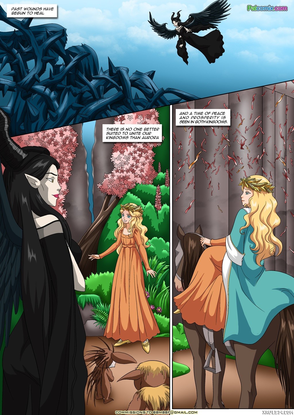 Coming of Age - Sleeping Beauty porn comic picture 2