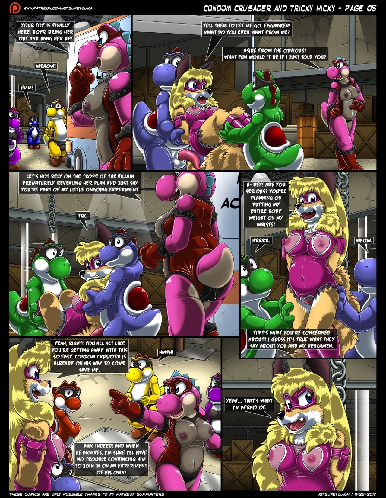 Condom Crusader and the Tricky Hicky porn comic picture 5