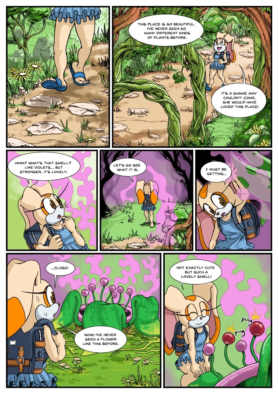Cream and The Love porn comic picture 1